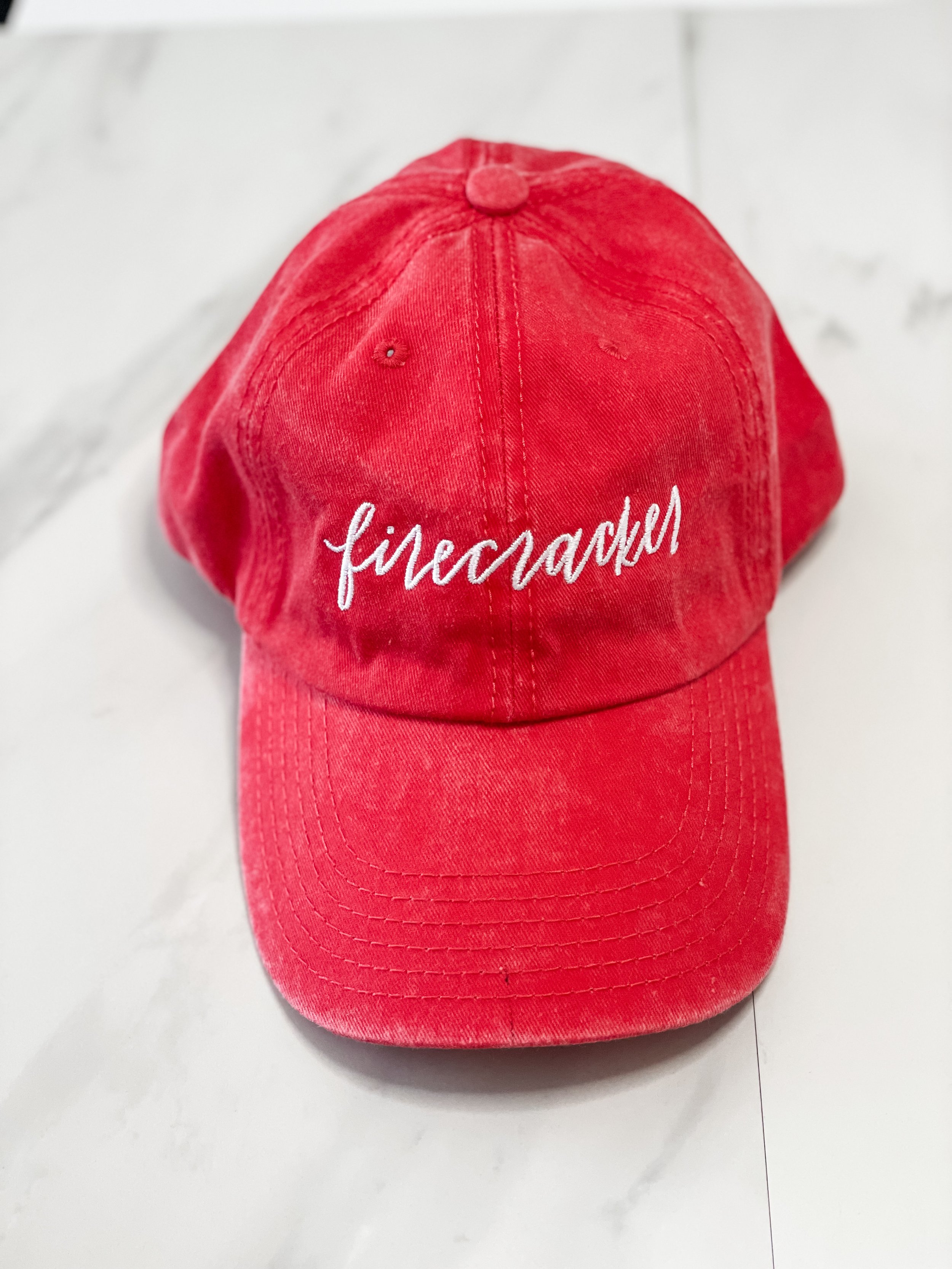 Firecracker red baseball hat Hero.jpg