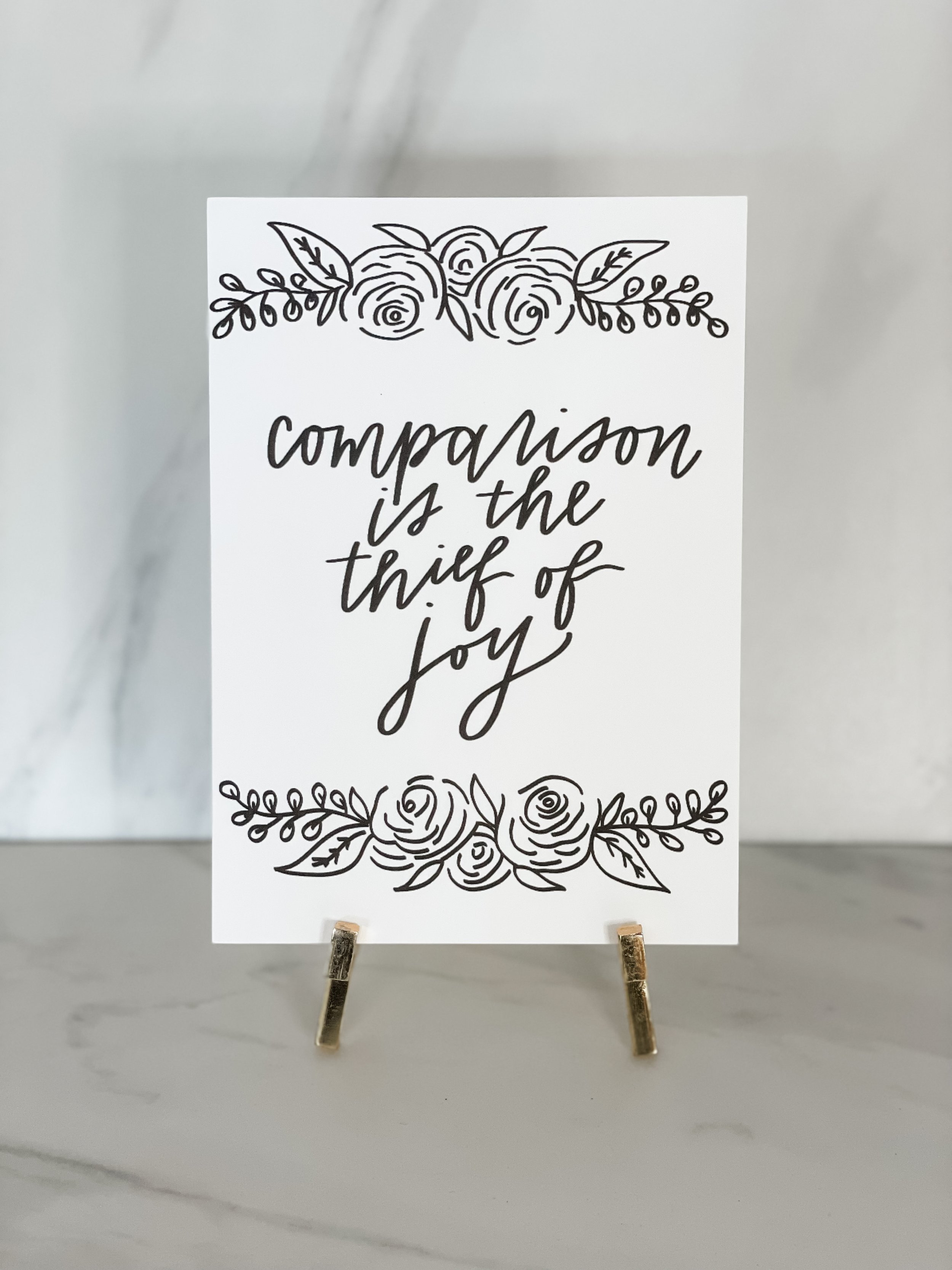 Comparison is the Thief of Joy art print Hero.jpg