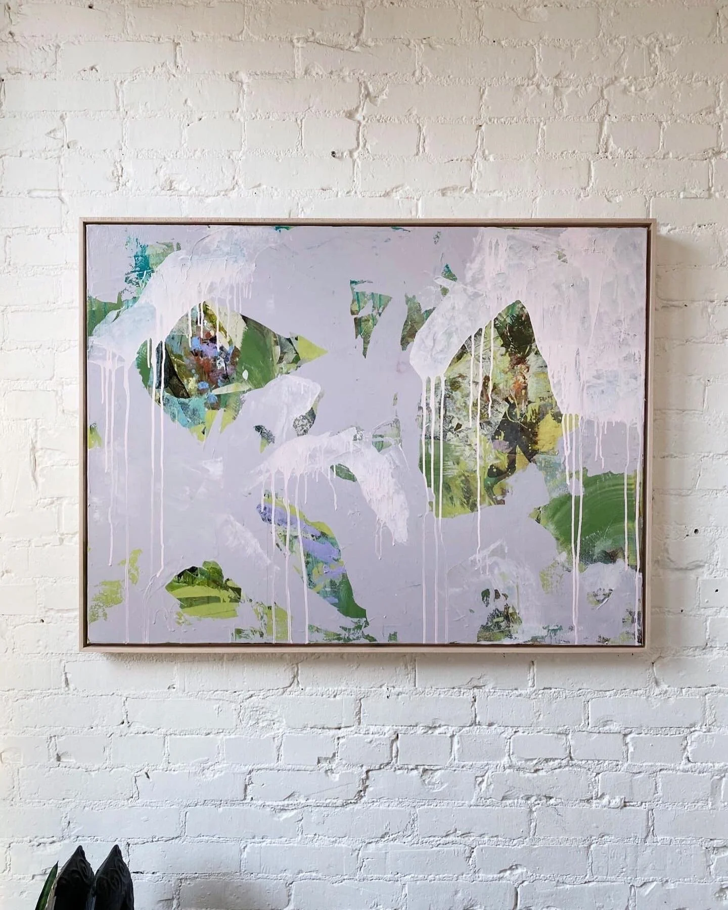 Autumn Dawn Original Painting on Stretched Canvas