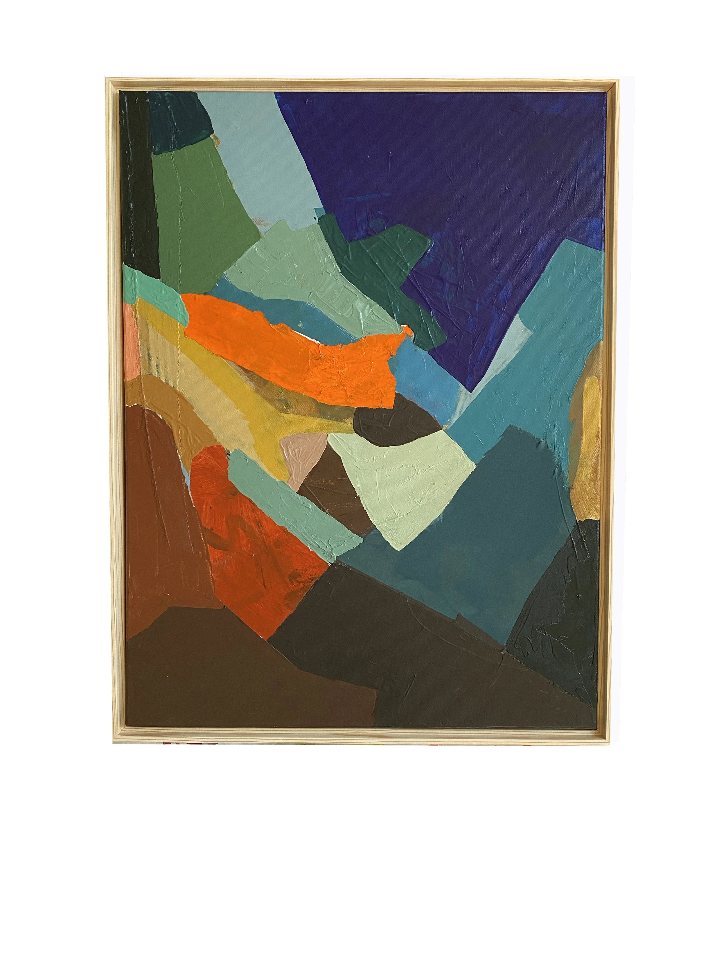 Forest Festival Original Painting on Canvas