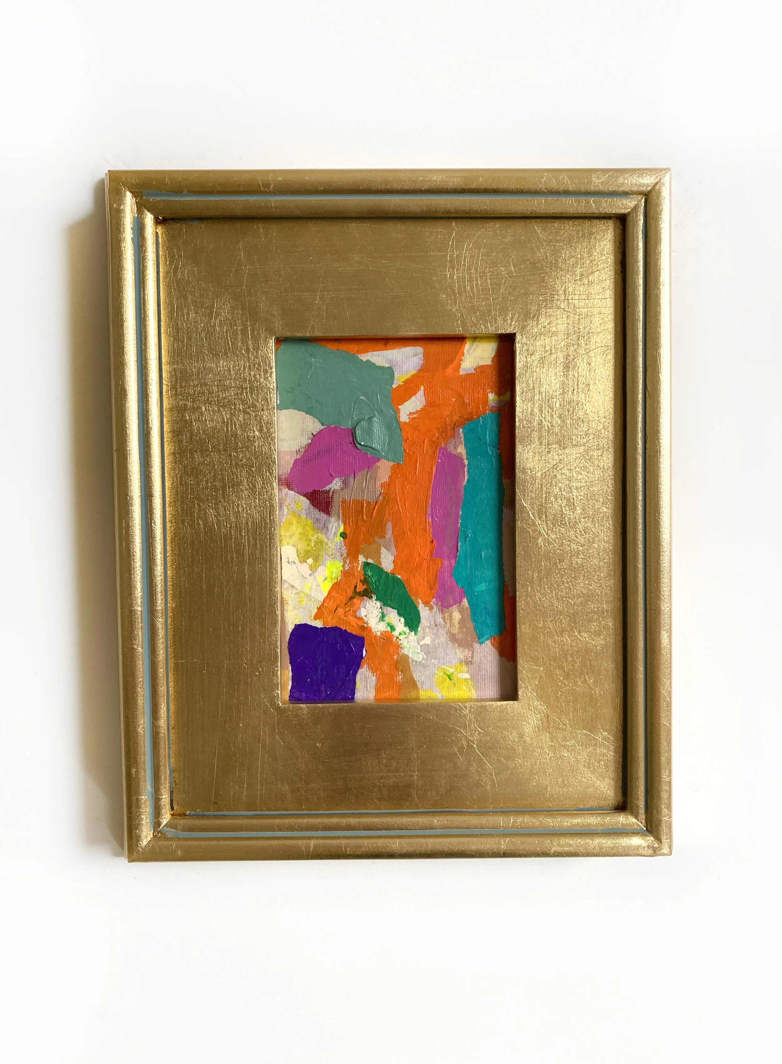 Bright Path Mini Painting on Canvas