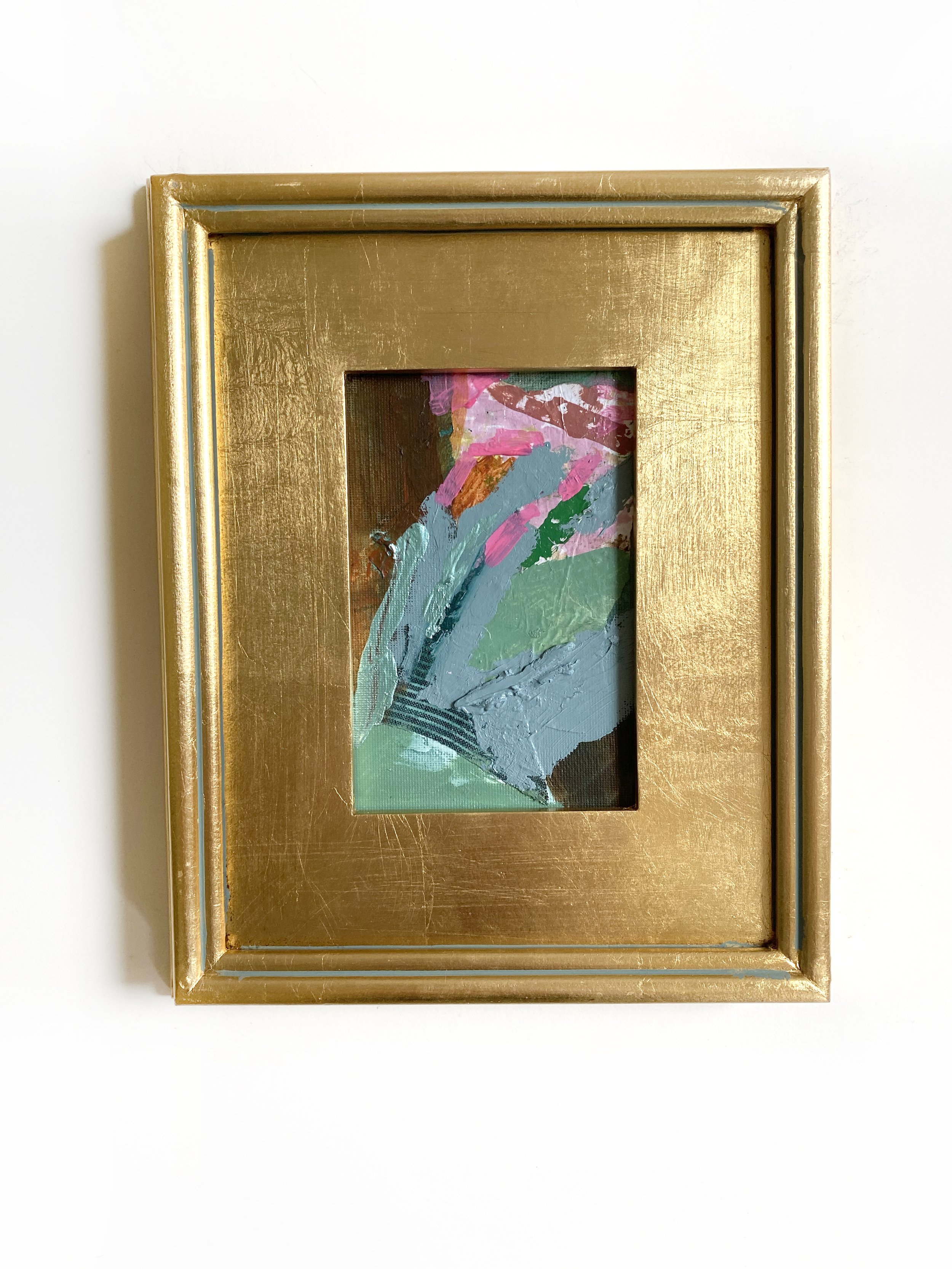 Late Bloomer Mini Painting on Canvas