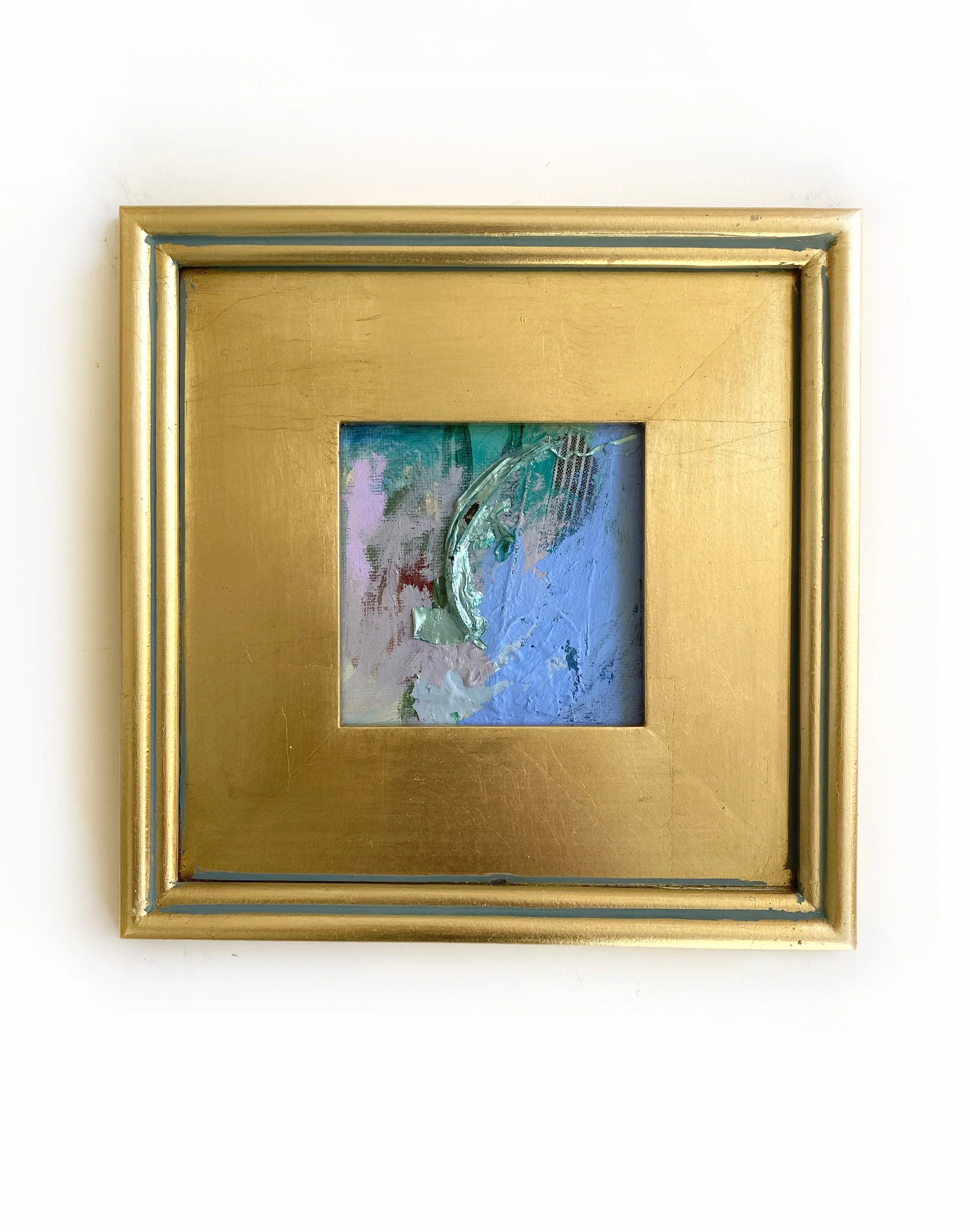 Fish Out of Water Mini Painting on Canvas