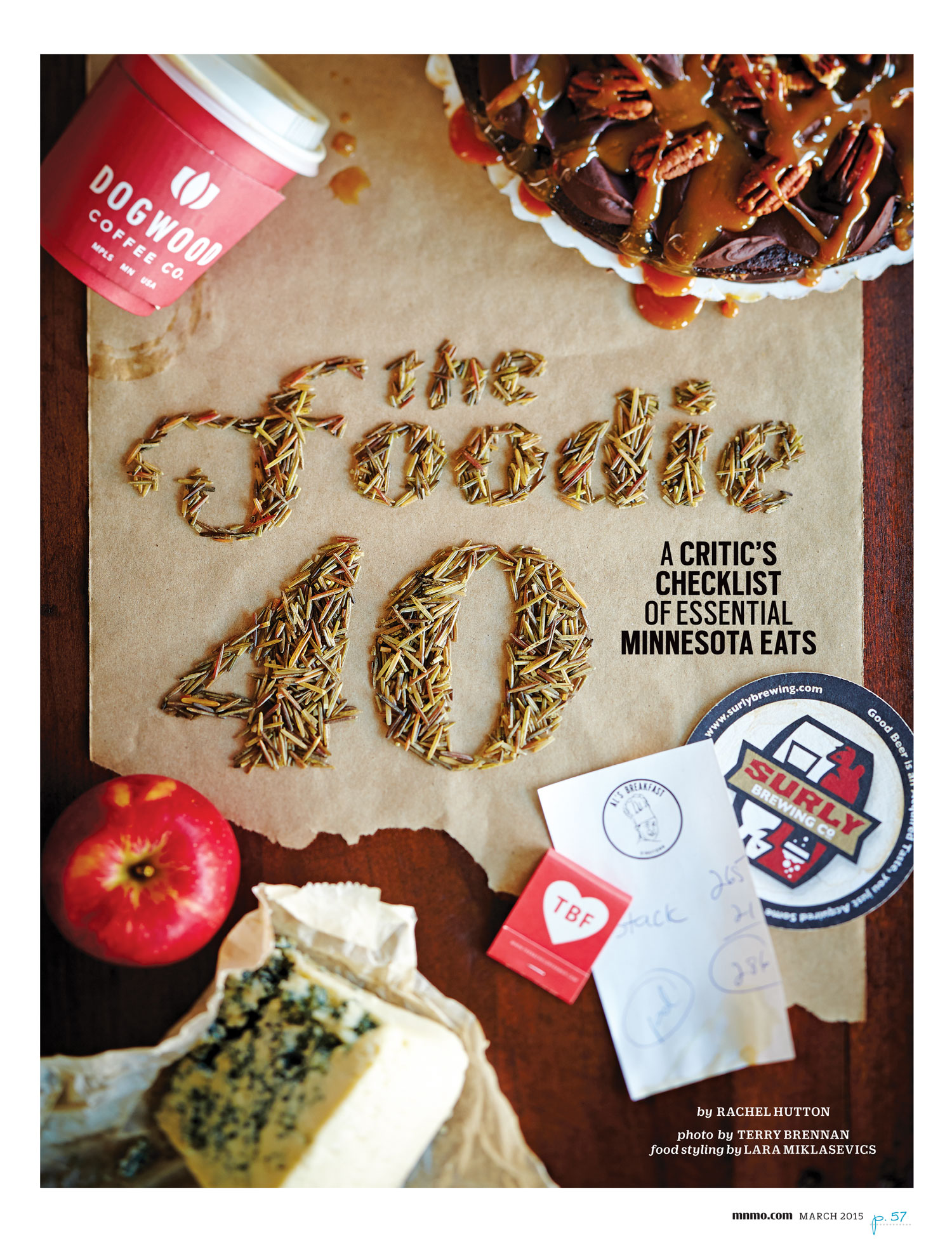 Food 40 - Wild Rice Type Design