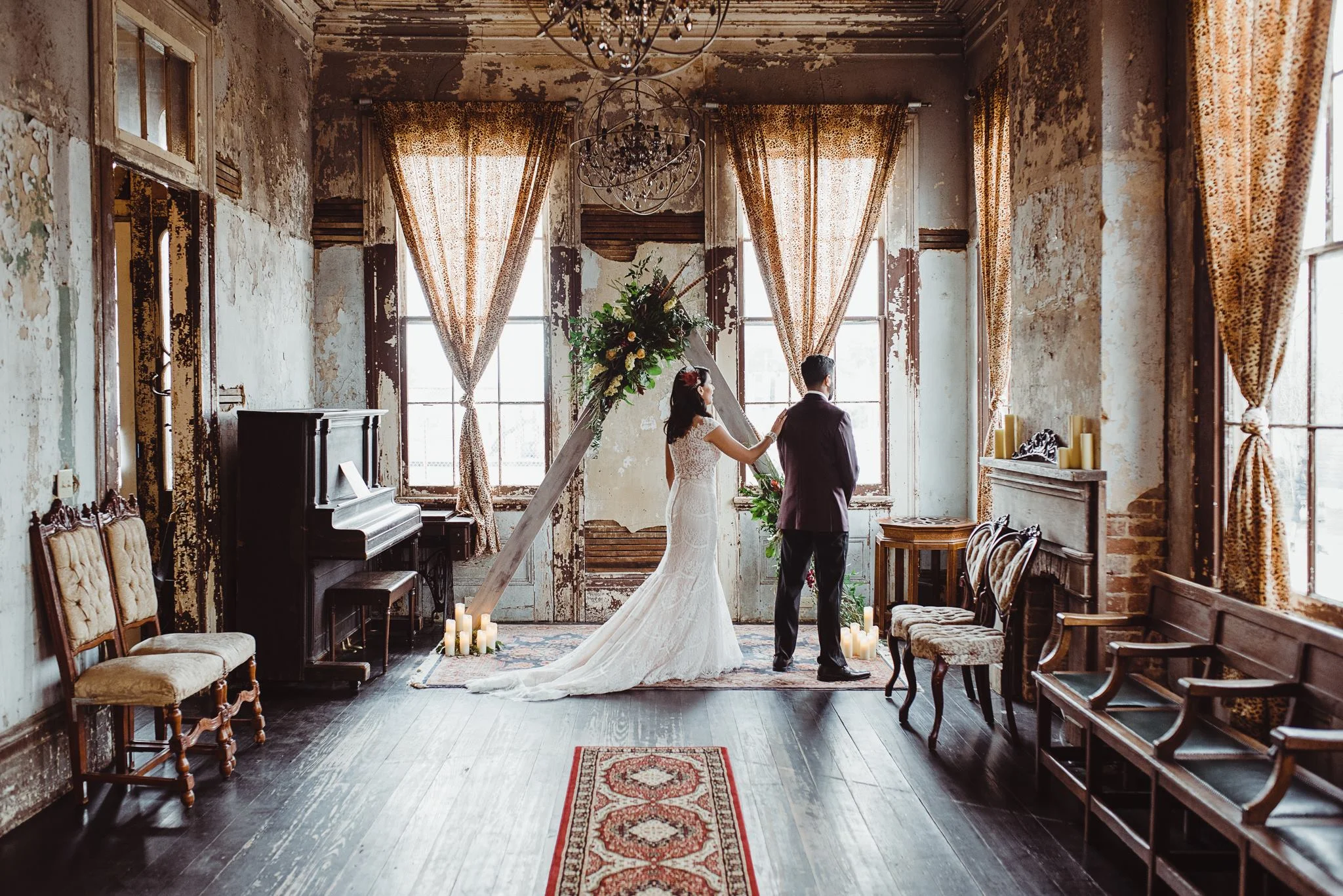 Bohemian New Orleans Wedding at The Seraphim House