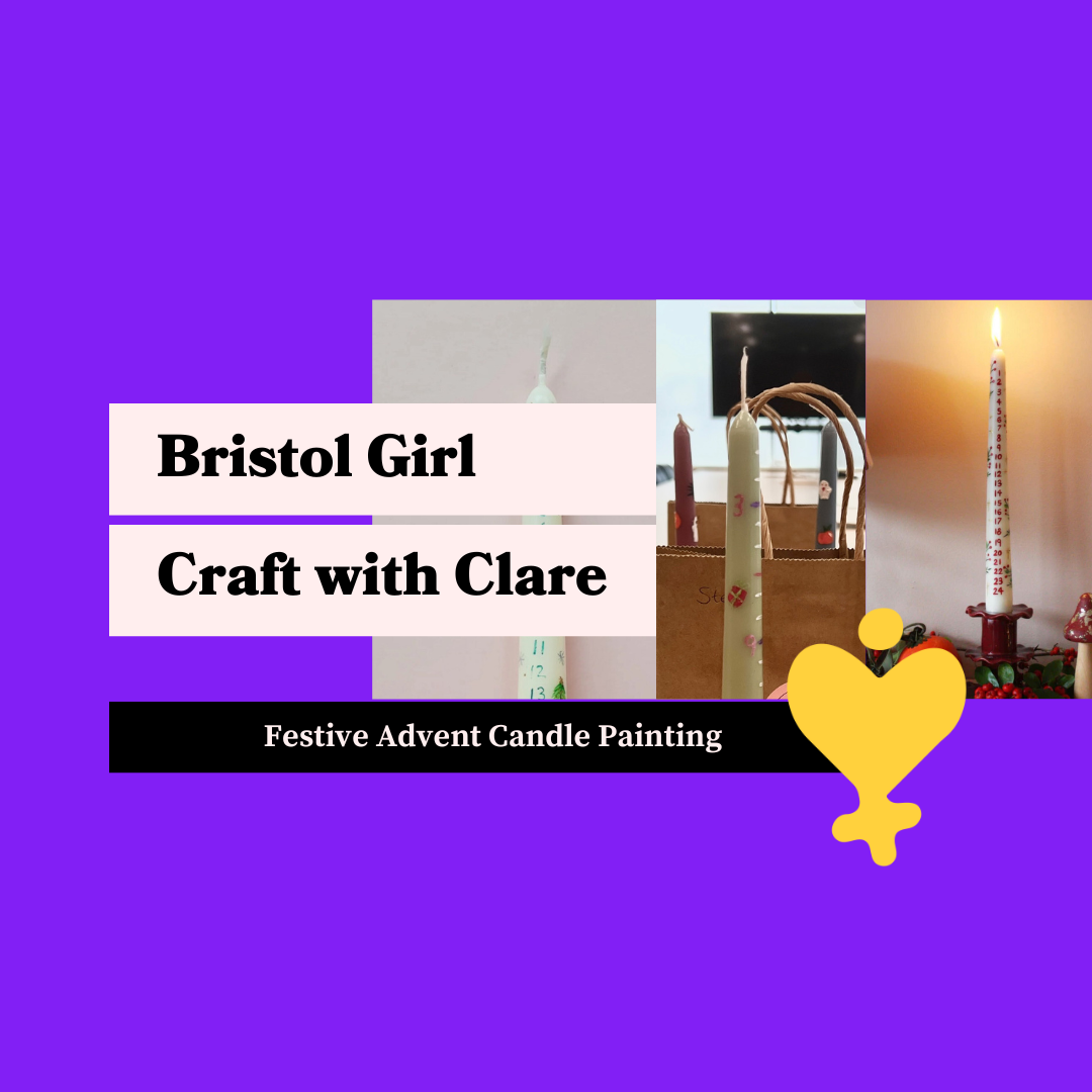 Bristol Girl Craft With Clare: Festive Advent Candle Painting