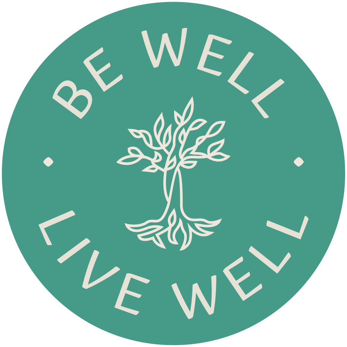 BE WELL LIVE WELL - Green Circle.png