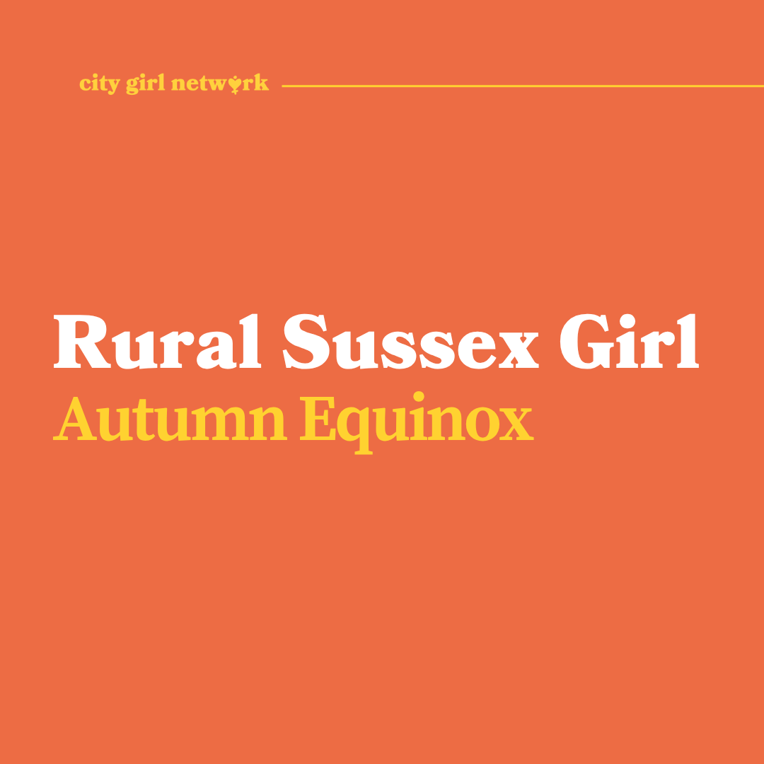 Rural Sussex Girl Autumn Equinox