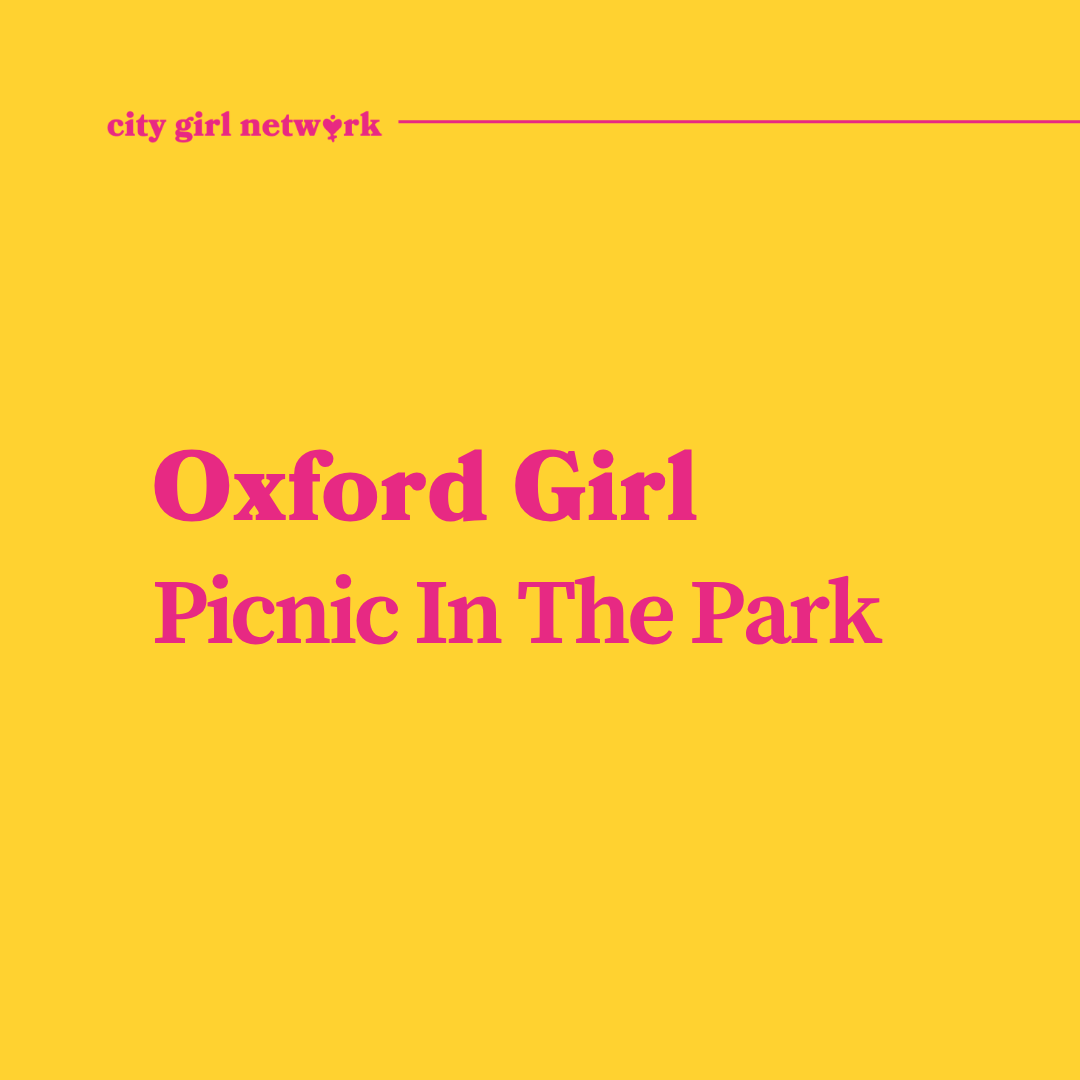 Oxford Girl Picnic in The Park