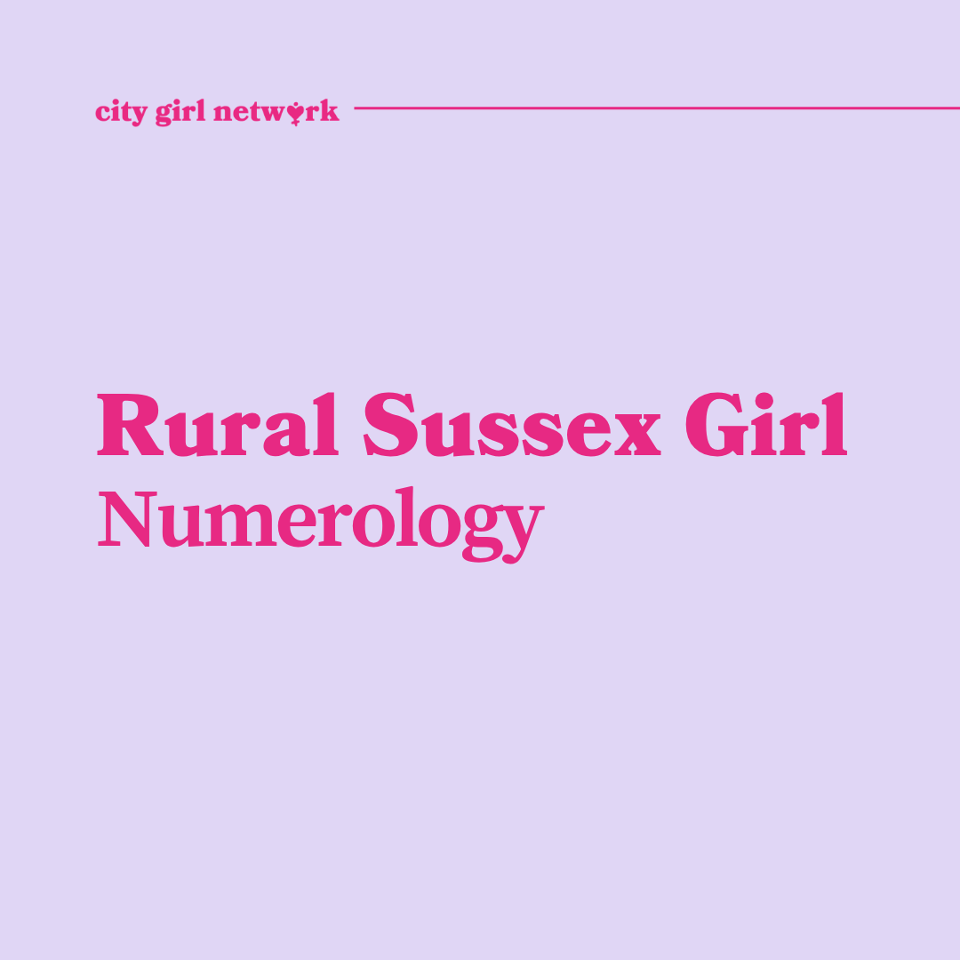 Rural Sussex Girl Numerology