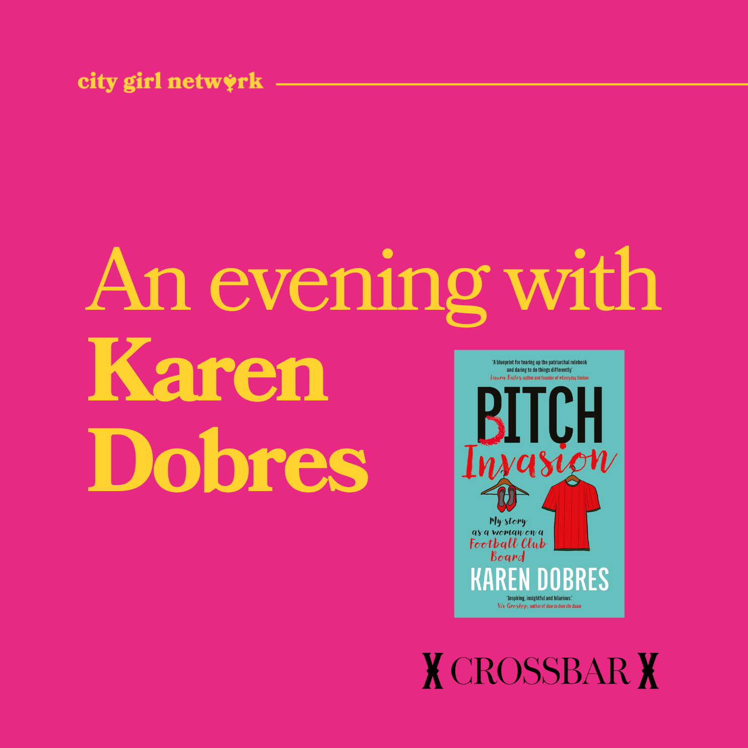 An Evening with Karen Dobres