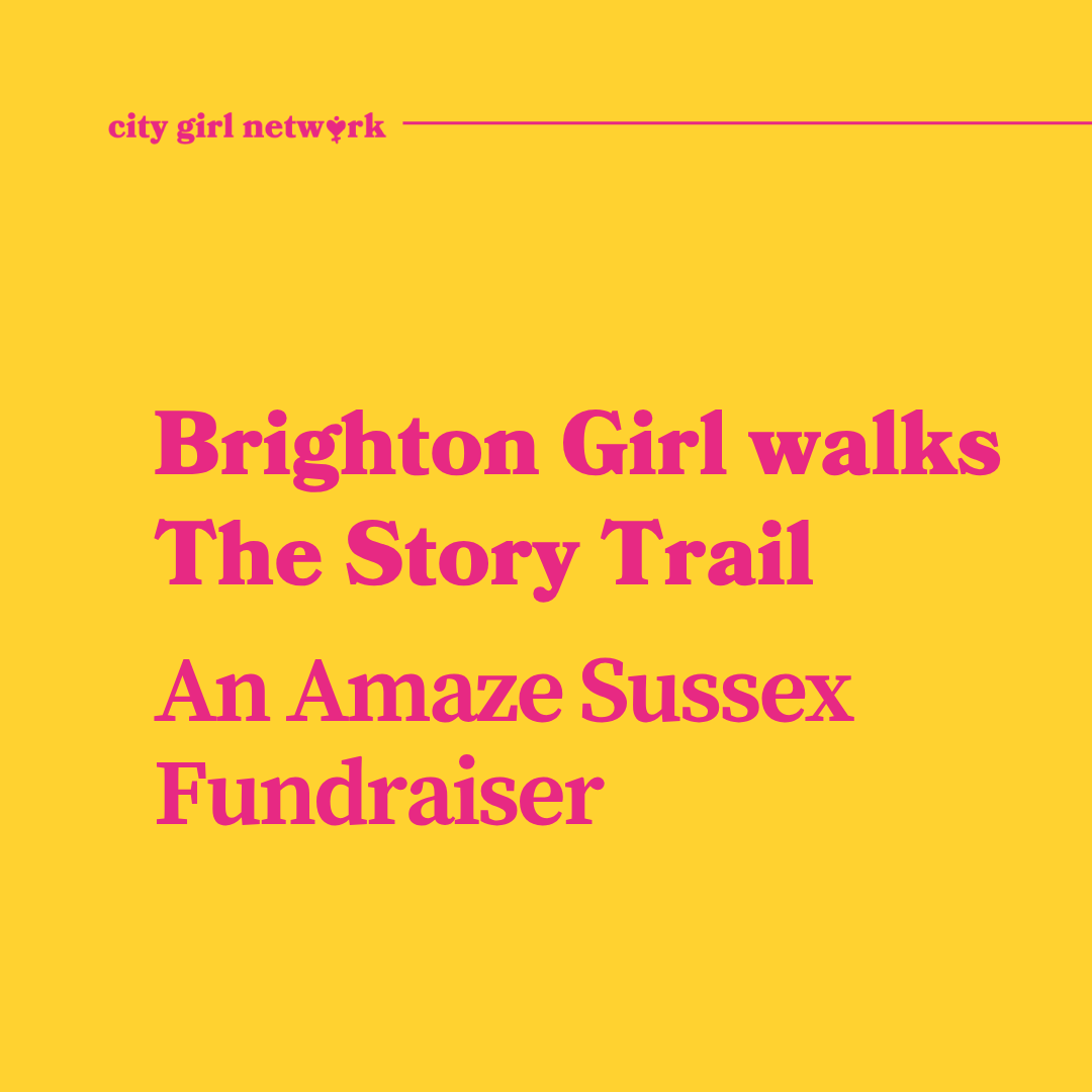 Brighton Girl Walks The Story Trail: An Amaze Sussex Fundraiser