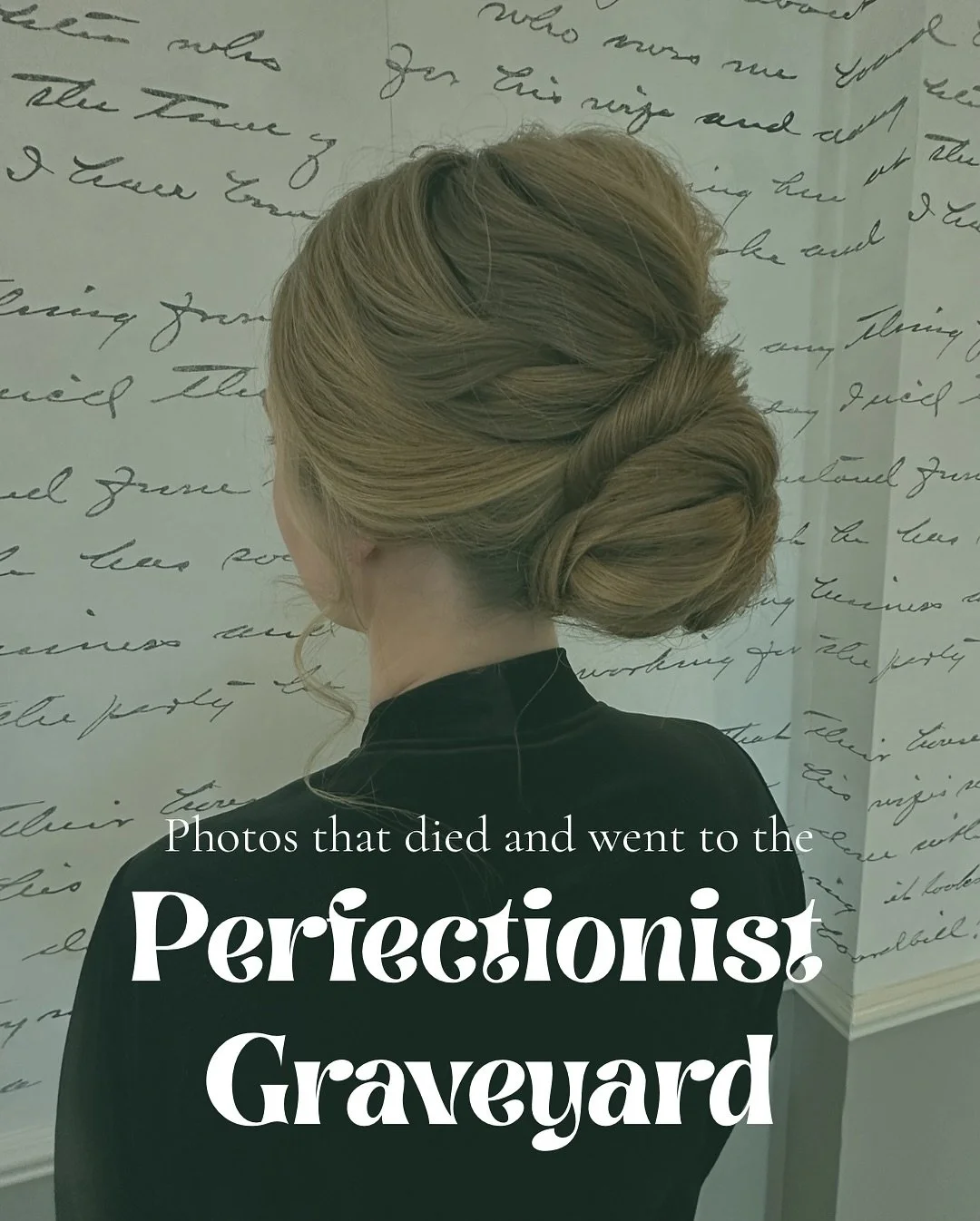 The Perfectionist Graveyard 🪦 

When people pay a lot of money for services in the wedding industry, it is very difficult to post anything that is not perfect in our eyes. We are all human and there&rsquo;s no such thing as perfect&hellip; But boy d