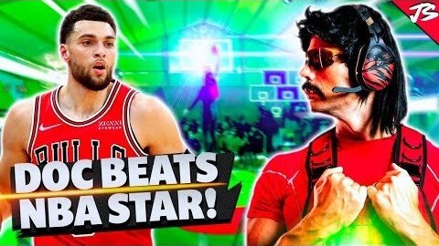 Dr Disrespect Beats NBA All-Star Zach LaVine in Shootout ft. Druski