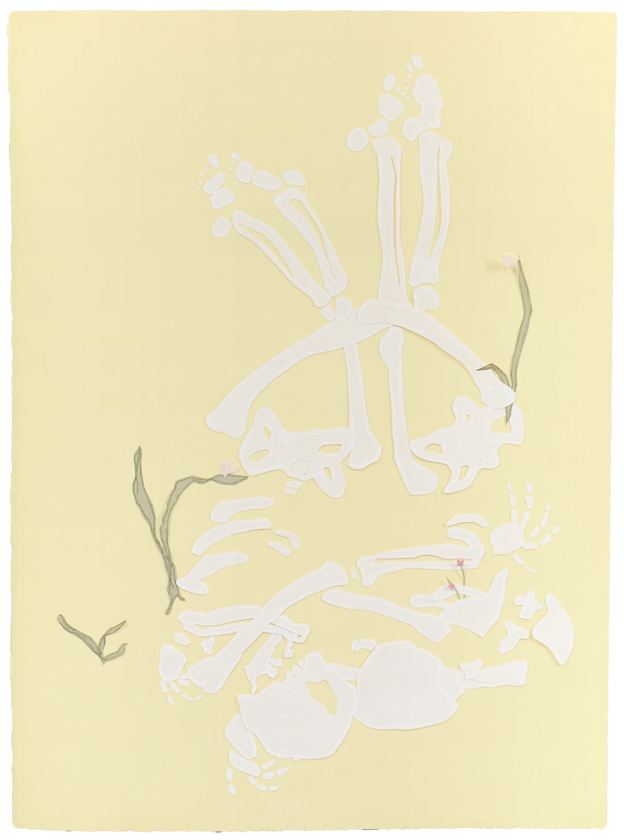 "LOVERS BONES" 2018 - Paper | Pastel 22" x 30"