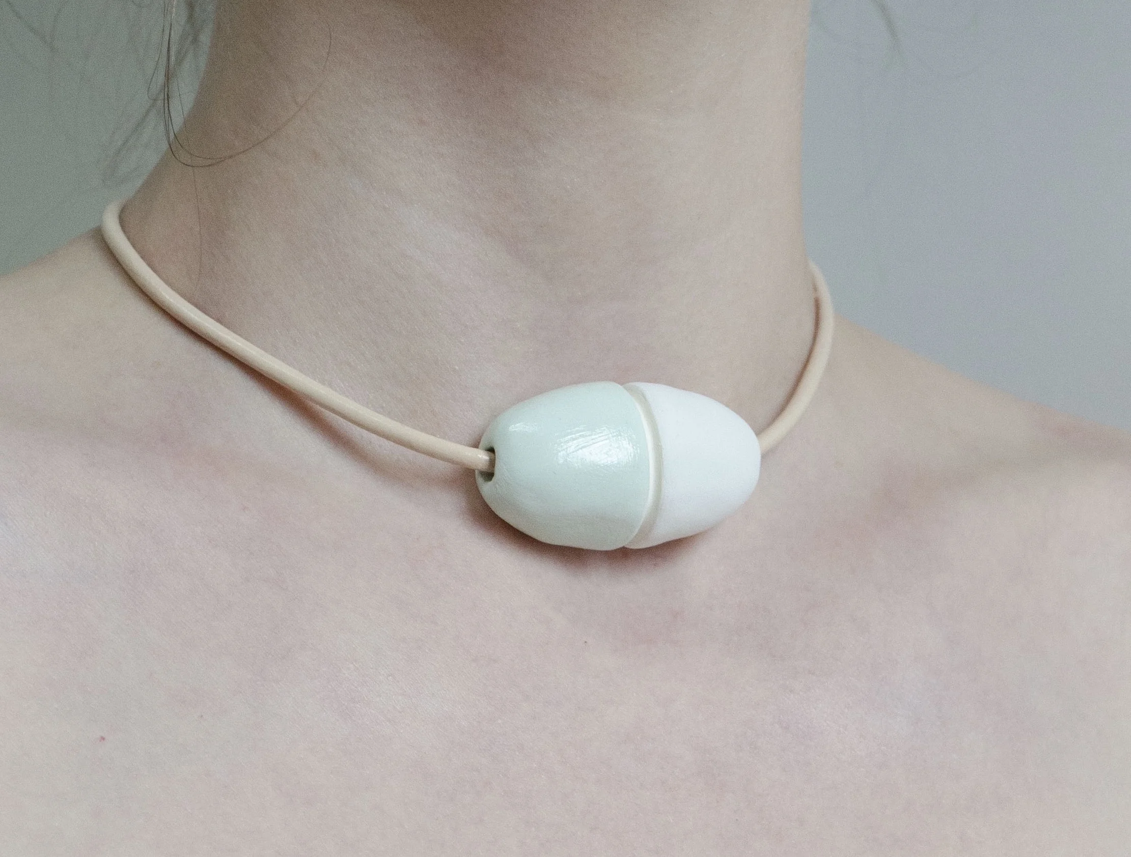 PILL CHOKER (pale green) | editions of 5