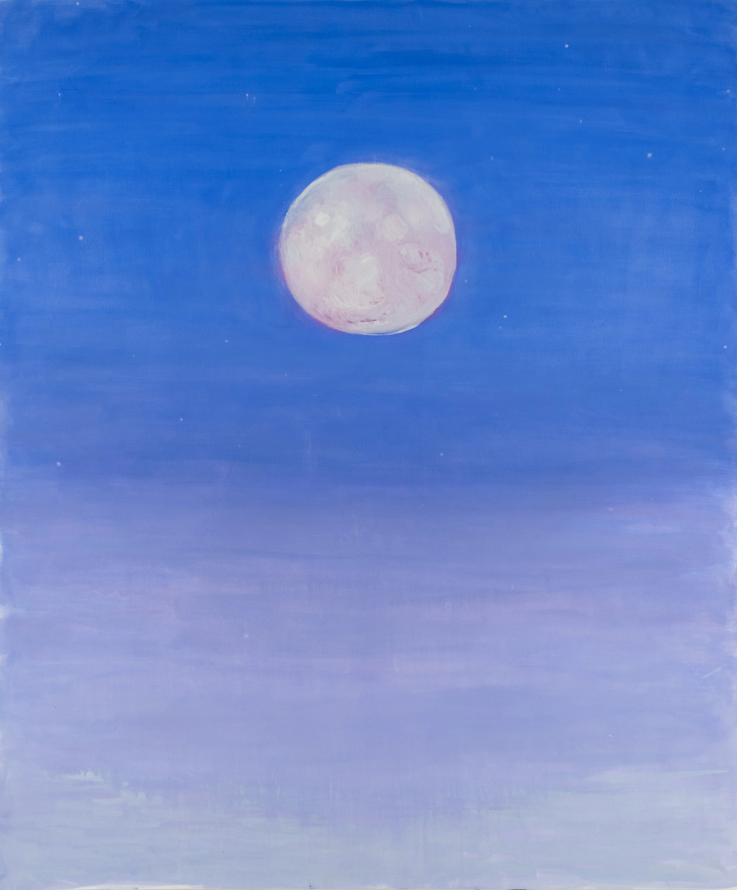 "PISCES MOON" 2019 - Oil | Canvas 72" x 60"