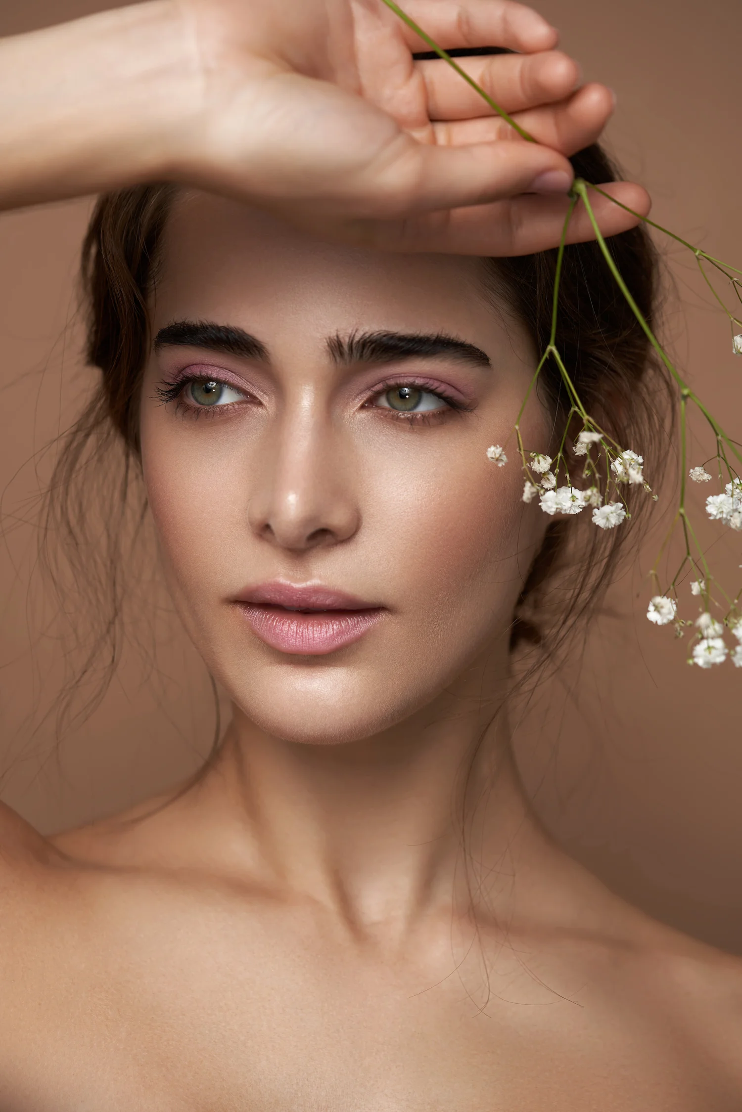 Cinematic beauty editorial photograph by Jeff Rojas, illustrating the visual approach to film