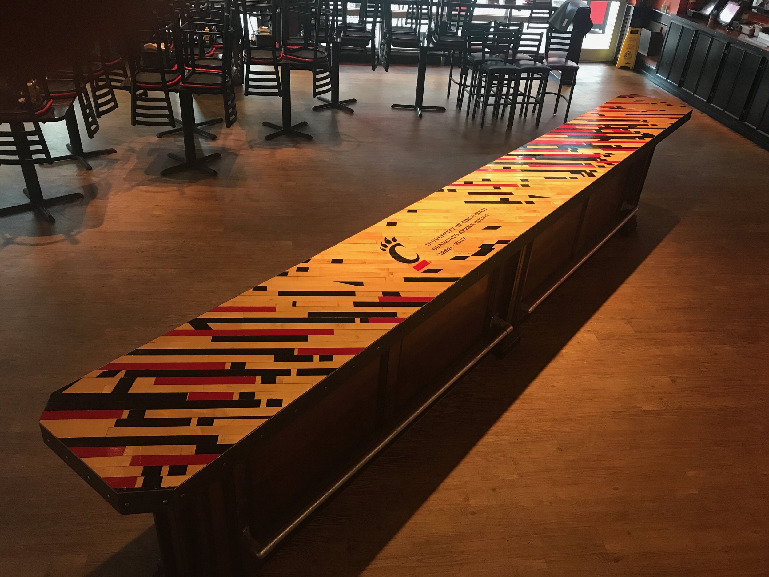 Bearcats Bar Table