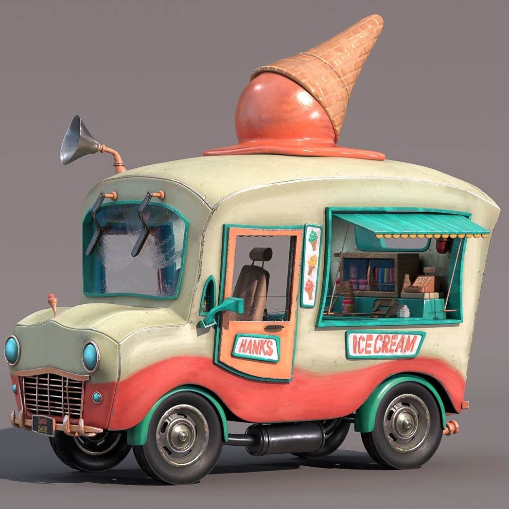 Мороженщик год. Грузовик мороженщика айс Крим. Фургон мороженщика Ice Cream. Паранорман фургон. Грузовик мороженщика из игры Ice Cream.