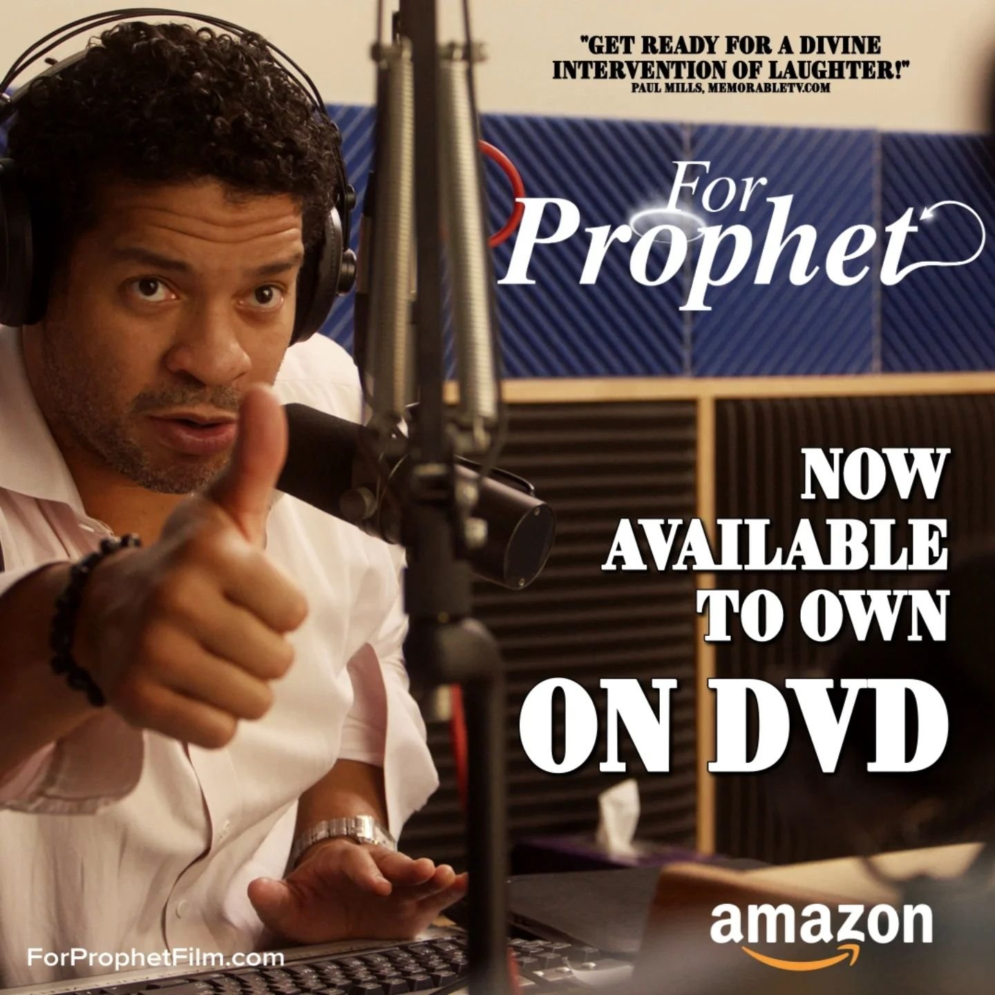 DVD ON AMAZON!!! 

Just in time for the Holidays, you can now own the Physical Media of @forprophetfilm 🎞️🎬📽️ get your own copy and gift your loved ones - a perfect stocking stuffer! 

#ForProphet is a family comedy about faith and prophecy. Avail
