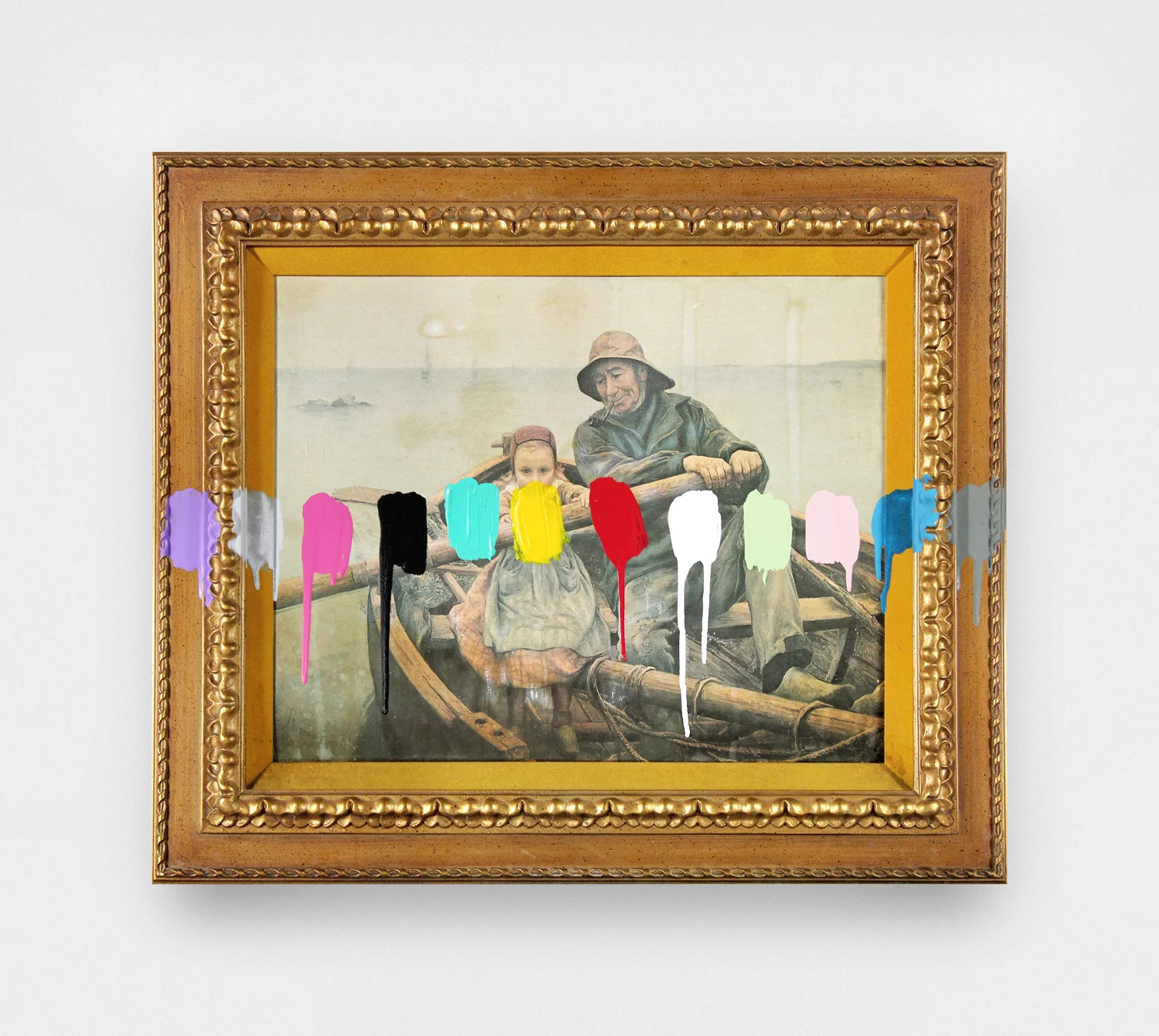 Fisherfolk With A Paint Test