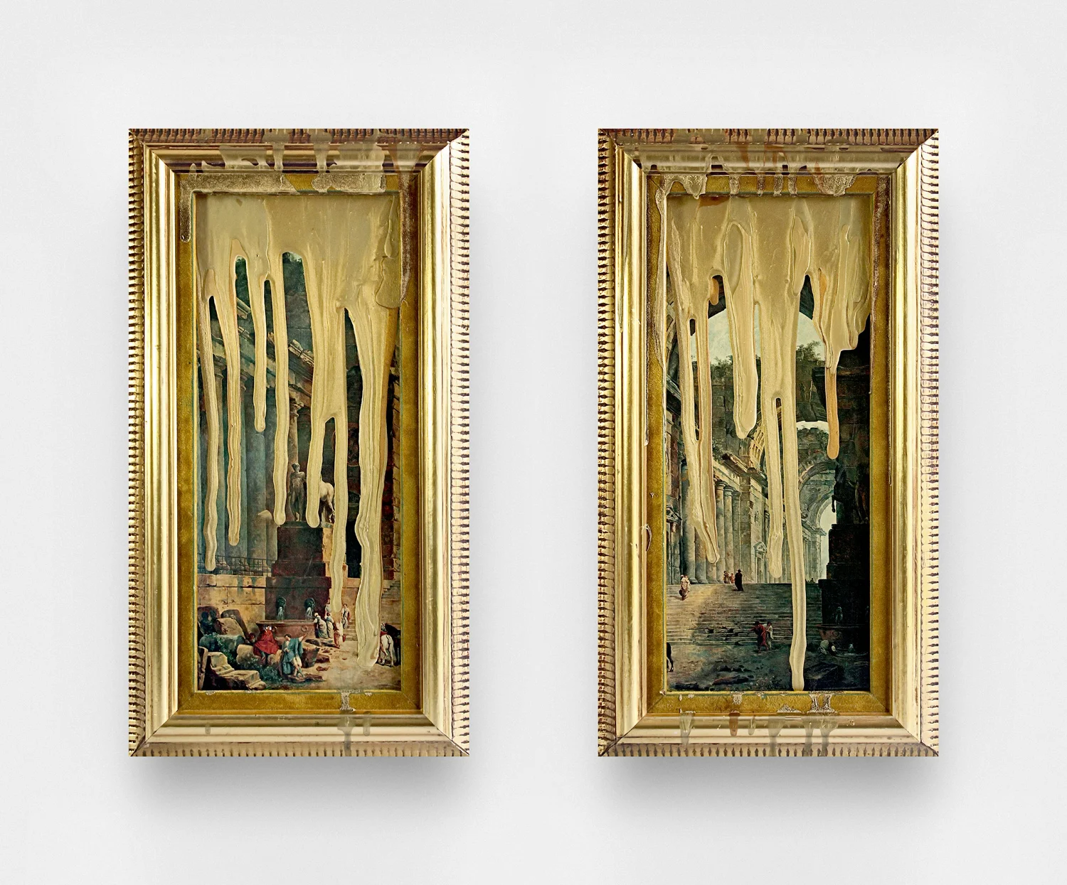 Melting Italian Masters (Diptych)