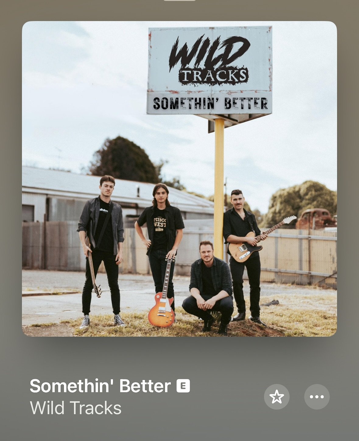Today our @wildtracksmusic debut single has been independently released on all platforms and the boys and I would love it if you&rsquo;d stream it, download it and add it to your playlists! And share it with your friends&hellip;everyone needs SOMETHI
