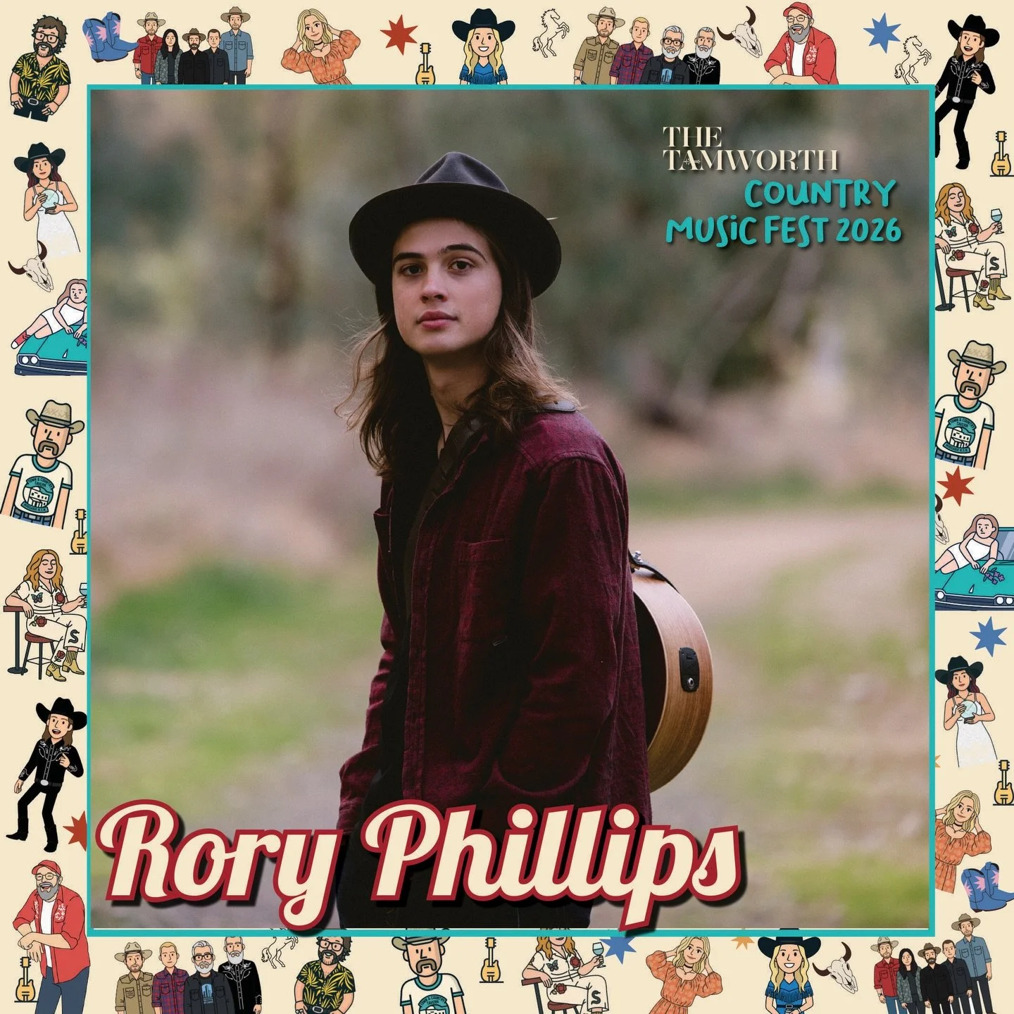 Stoked to be returning to the Kevin Bennett stage at @thetamworth in January during @tcmf_official for two performances, including the Tamworth debut of The Rory Phillips Trio! Absolutely cannot wait to share the stage with @fearnley_steve on drums a