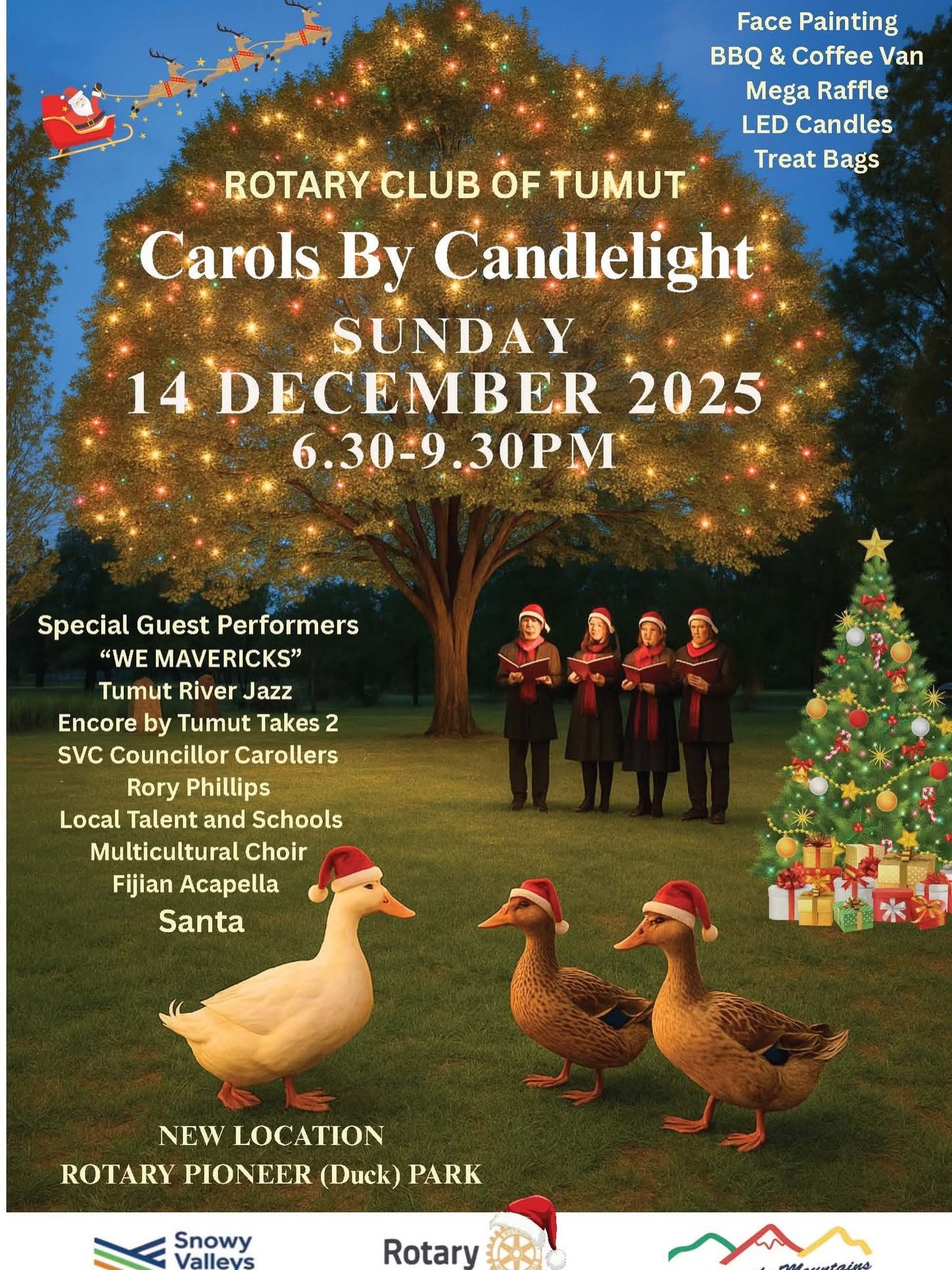 Hometown carols have become a bit of a tradition, but this year they&rsquo;re in a new location. See you down at the Duck Park 🦆 on Sunday for the festivities 🕯️🎶🎄

#christmascarols #carolsinthepark
