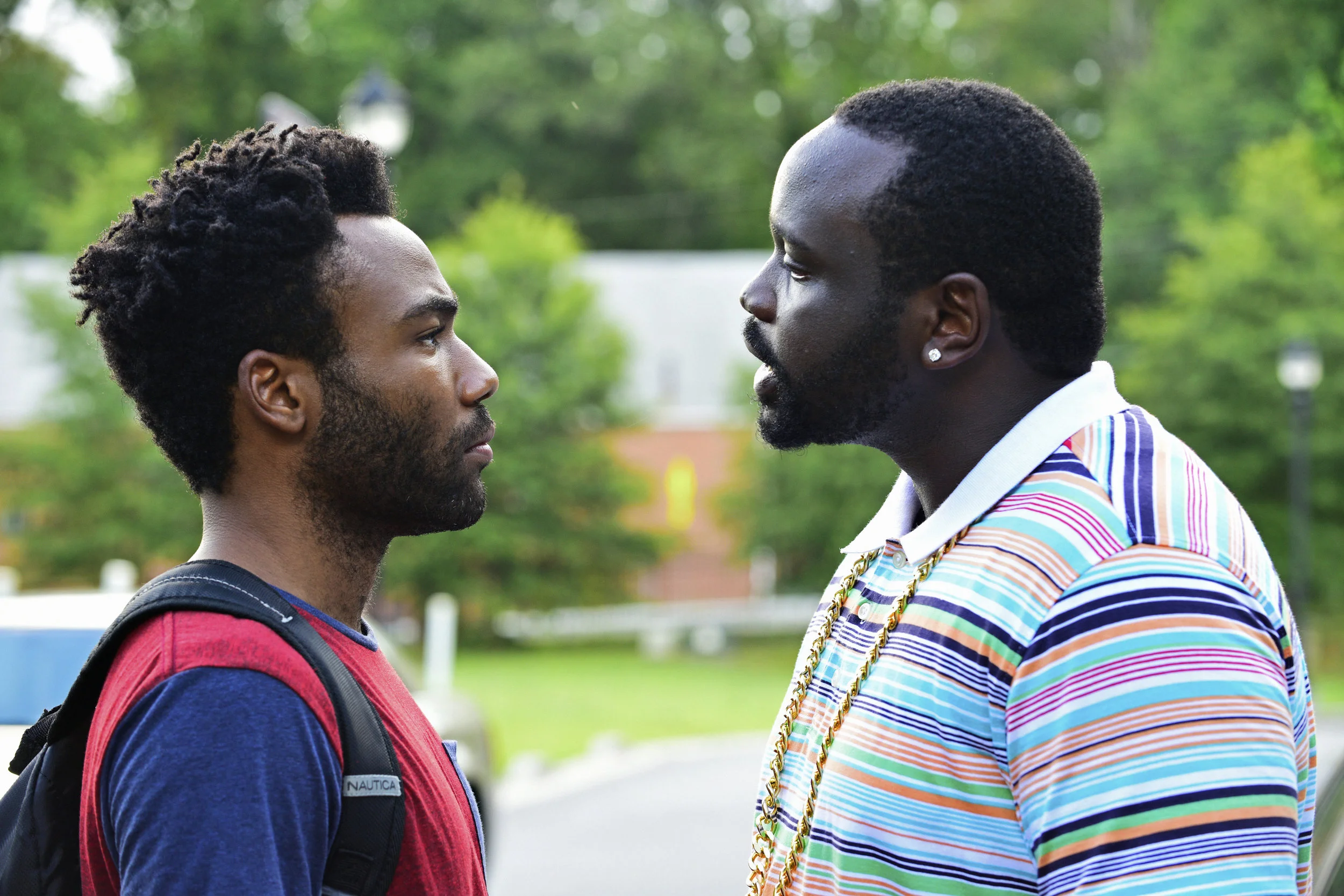 Outkasts: Donald Glover (Earn) and Brian Tyree Henry (Paper Boi) in SBS on Demand’s Atlanta