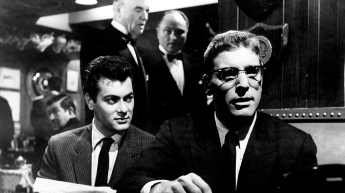 Nightcrawlers: Tony Curtis (Sidney) and Burt Lancaster (J.J.) in Sweet Smell of Success
