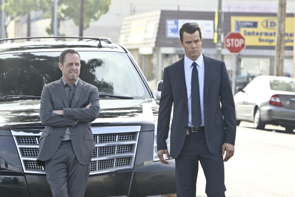 Cop Out: Dean Winters (Russ) and Josh Duhamel (Milt) in Stan’s Battle Creek
