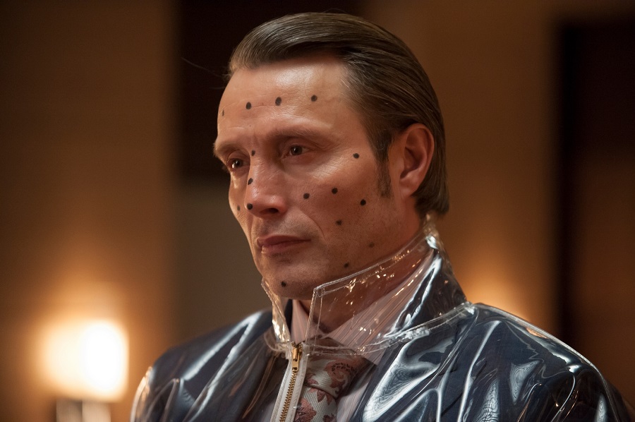 He’s deadly, wrapped in plastic: Mads Mikkelsen (Hannibal Lecter) in Stan’s Hannibal