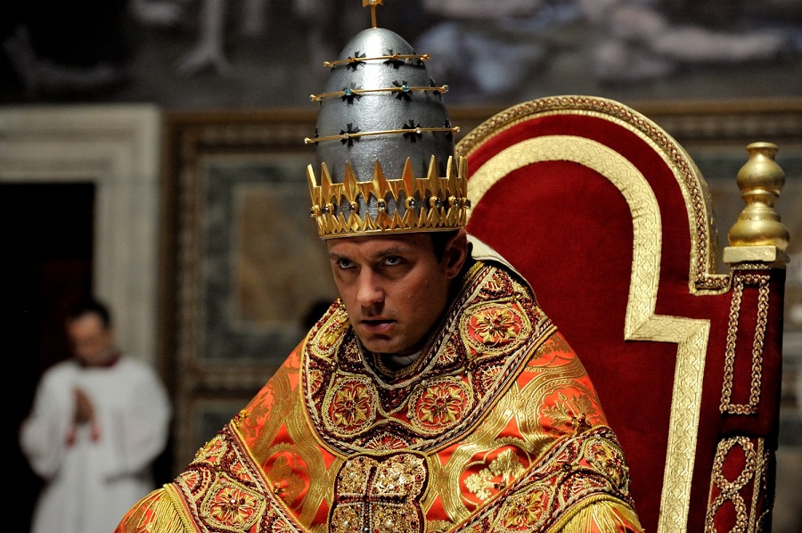 Holy Terror: Jude Law (Pope Pius XIII) in SBS on Demand’s The Young Pope