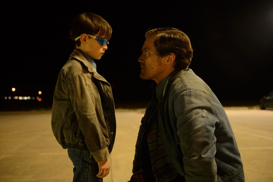 Close Encounter: Jaeden Lieberher (Alton) and Michael Shannon (Roy) in Netflix’s Midnight Special