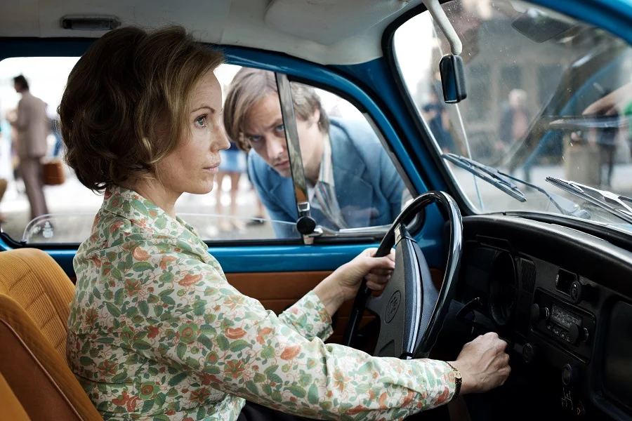 Pull Up to the Bumper: Sofia Helin (Lauren) and Tom Schilling (Lars) in Netflix’s The Same Sky