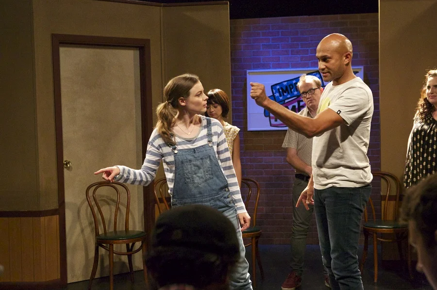 It’s Just a Stage: Gillian Jacobs (Sam) and Keegan-Michael Key (Jack) in Netflix’s Don’t Think Twice