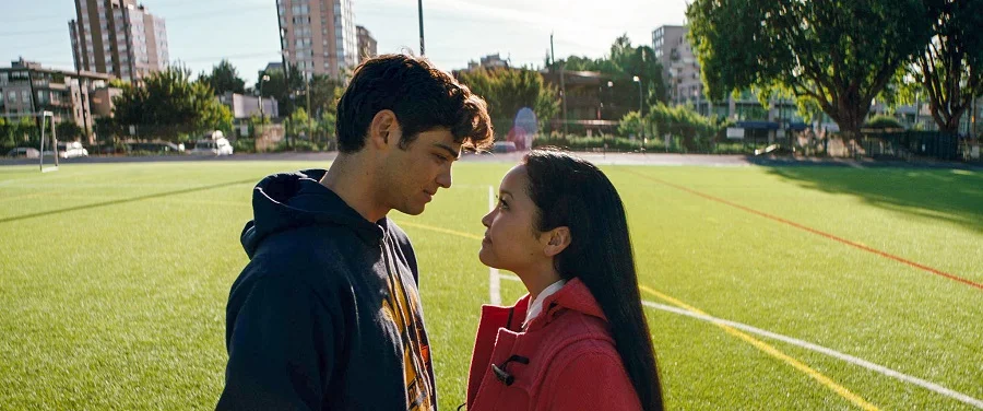 Field of Dreams: Peter (Noah Centineo) and Lara Jean (Lana Condor) in To All the Boys I’ve Loved Before