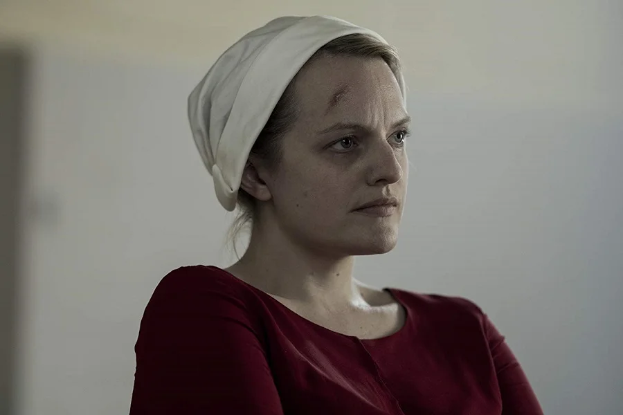 Gone Girl: Elisabeth Moss (June/Offred) in SBS on Demand’s The Handmaid’s Tale