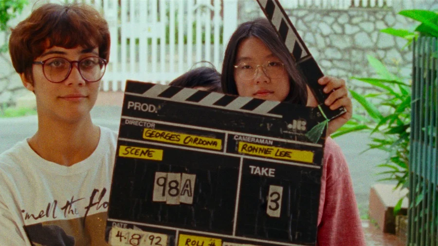 (Lost and) Found Footage: a young Sandi Tan (right) shooting the original Shirkers
