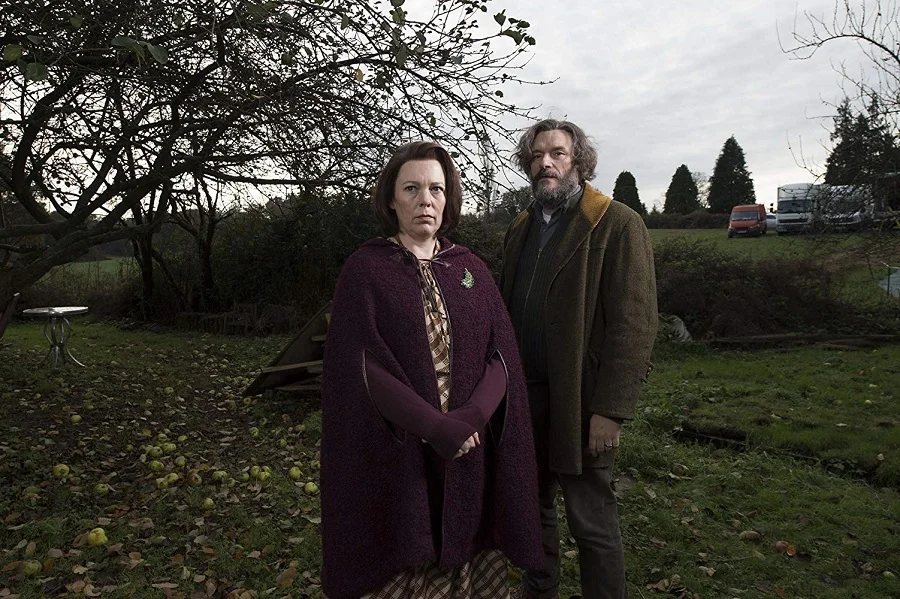 Fading Bloom: Olivia Colman (Deborah) and Julian Barratt (Maurice) in Flowers