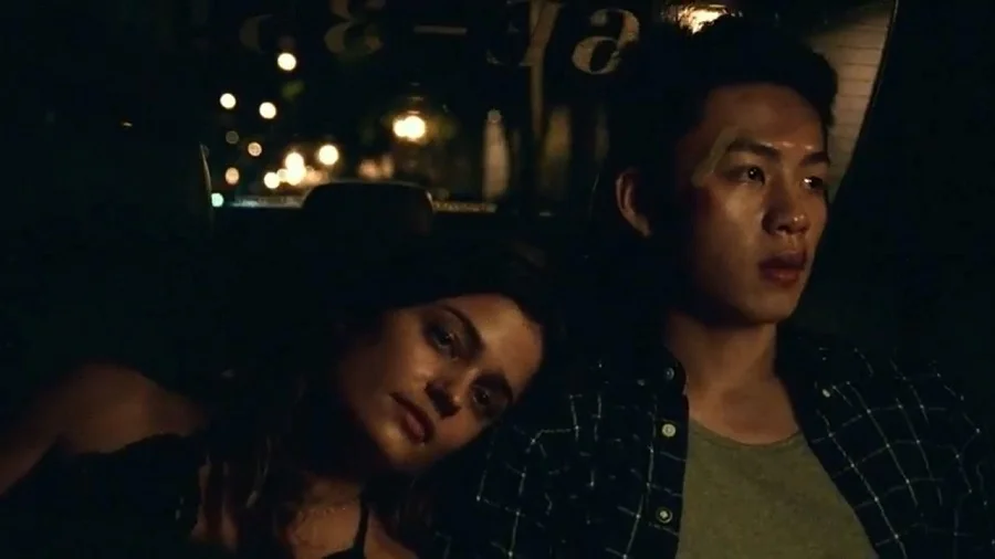Night Riders: Louise Grinberg (Ara) and Lee Hong-chi (Zhang Dong-ling) in Cities of Last Things