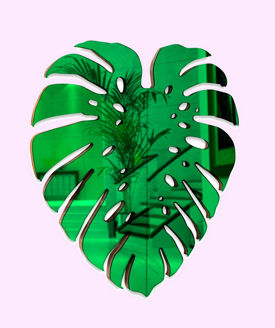 BrideandWolfeGreenLeafMirror