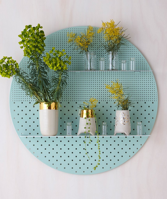 BrideandWolfeMintCircleMeshShelf