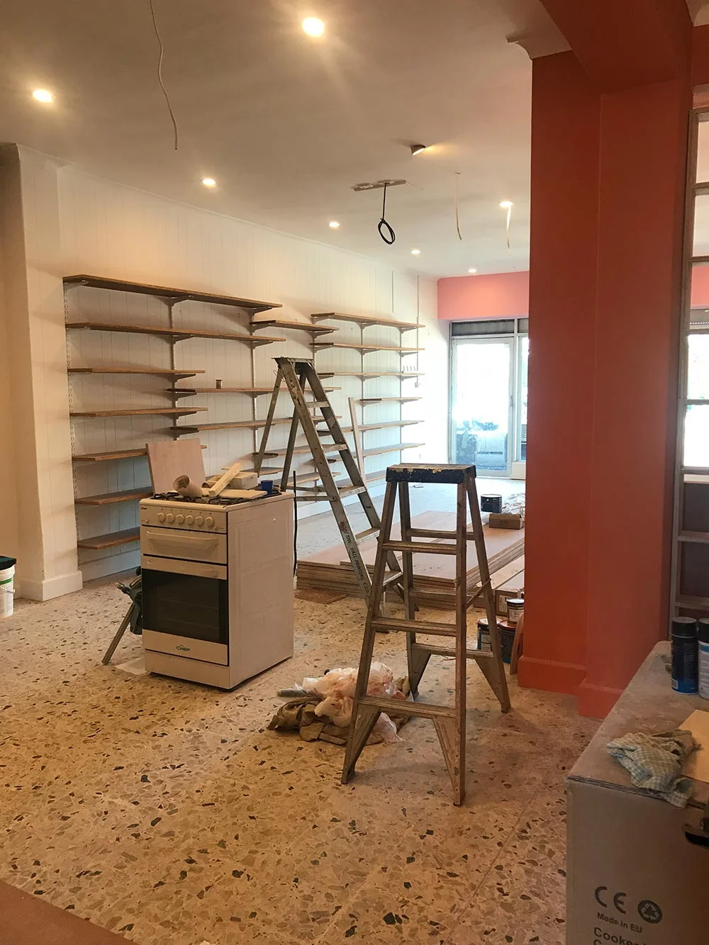 Installation begins