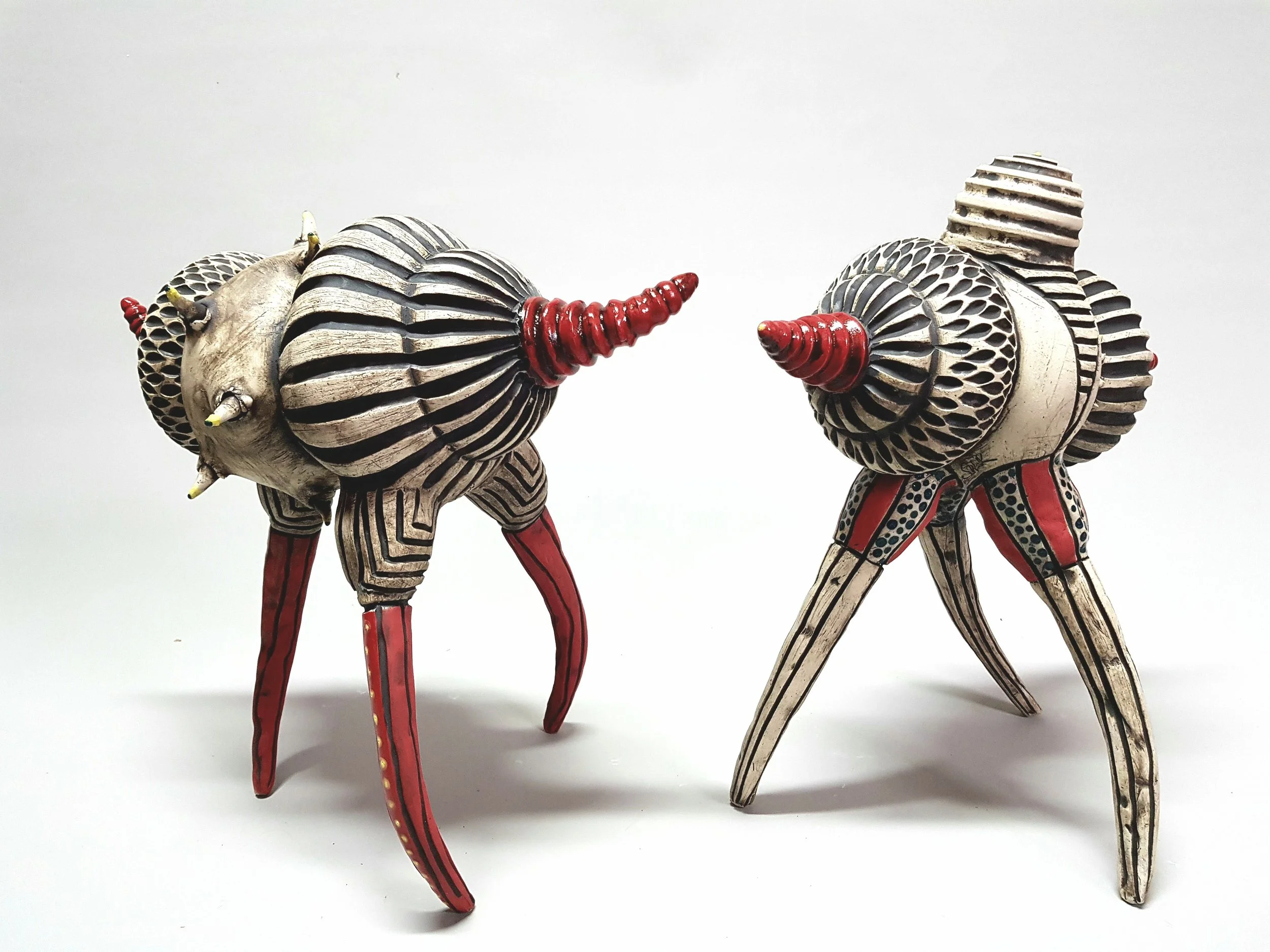 Ceramic work by Sally Walk