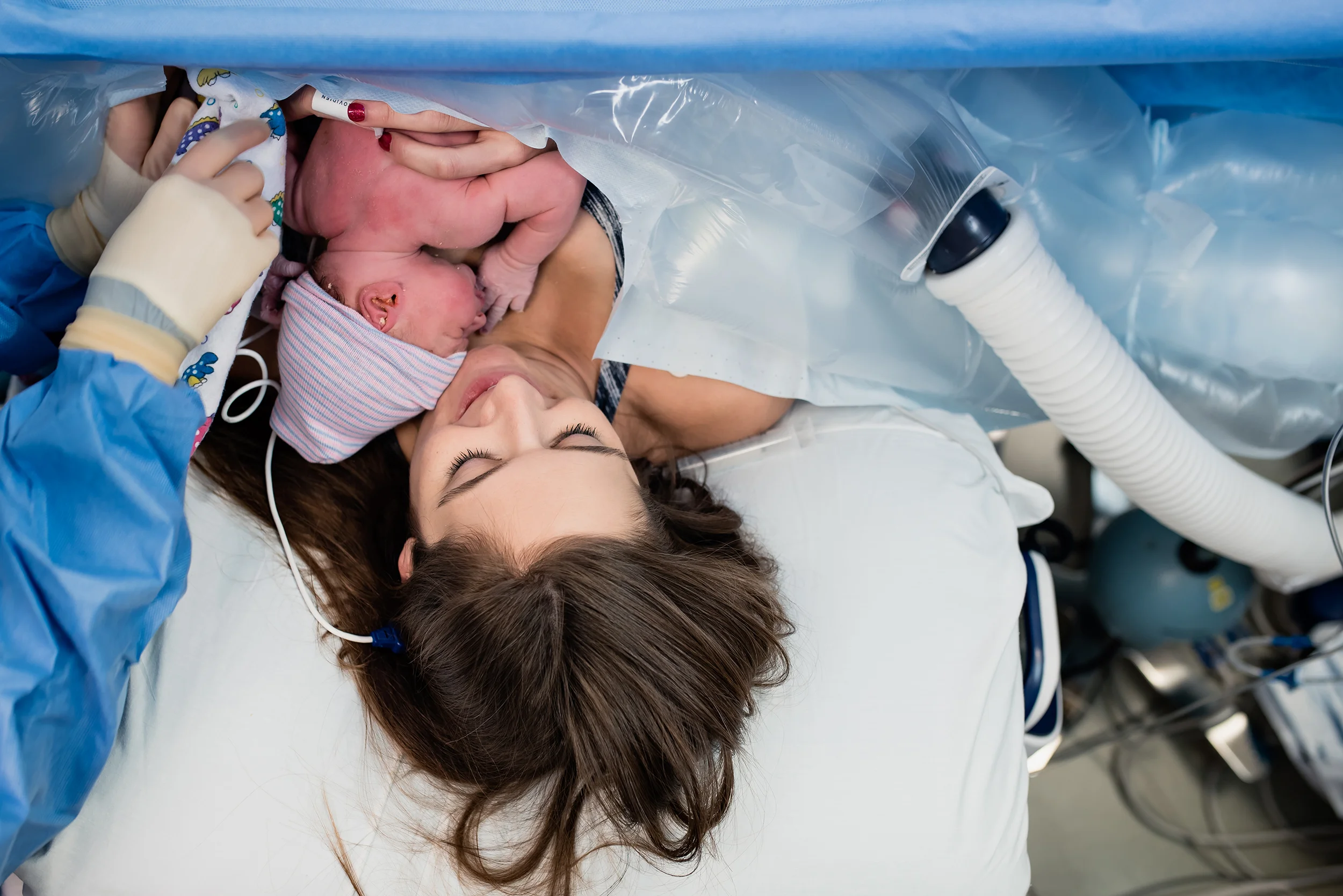 skin to skin in operating room OR