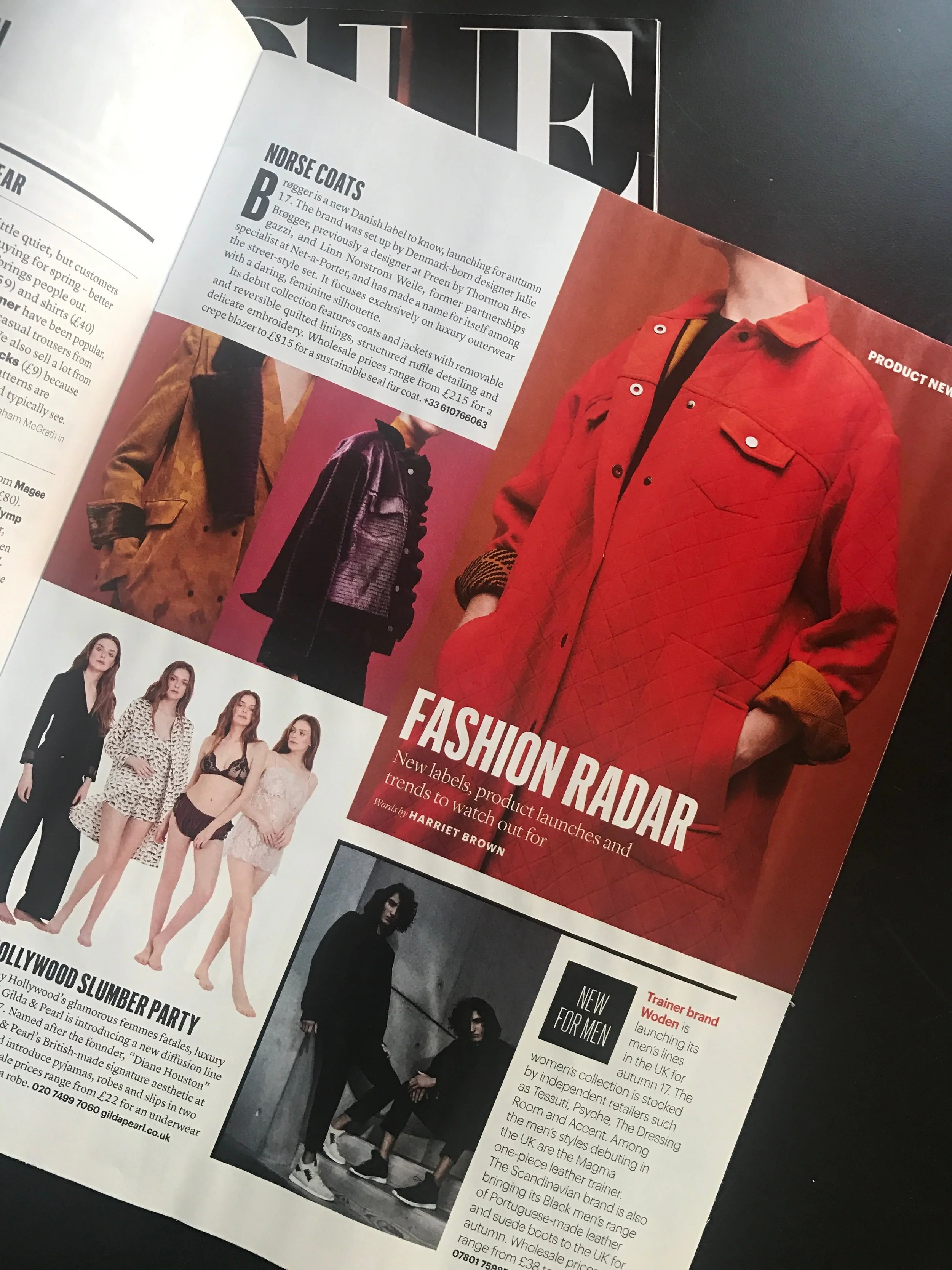 Draper's (April 2017) Scandi-luxe outerwear launches by Brøgger https://www.drapersonline.com/product-and-trade-shows/scandi-luxe-outerwear-launches-by-brgger/7019752.article