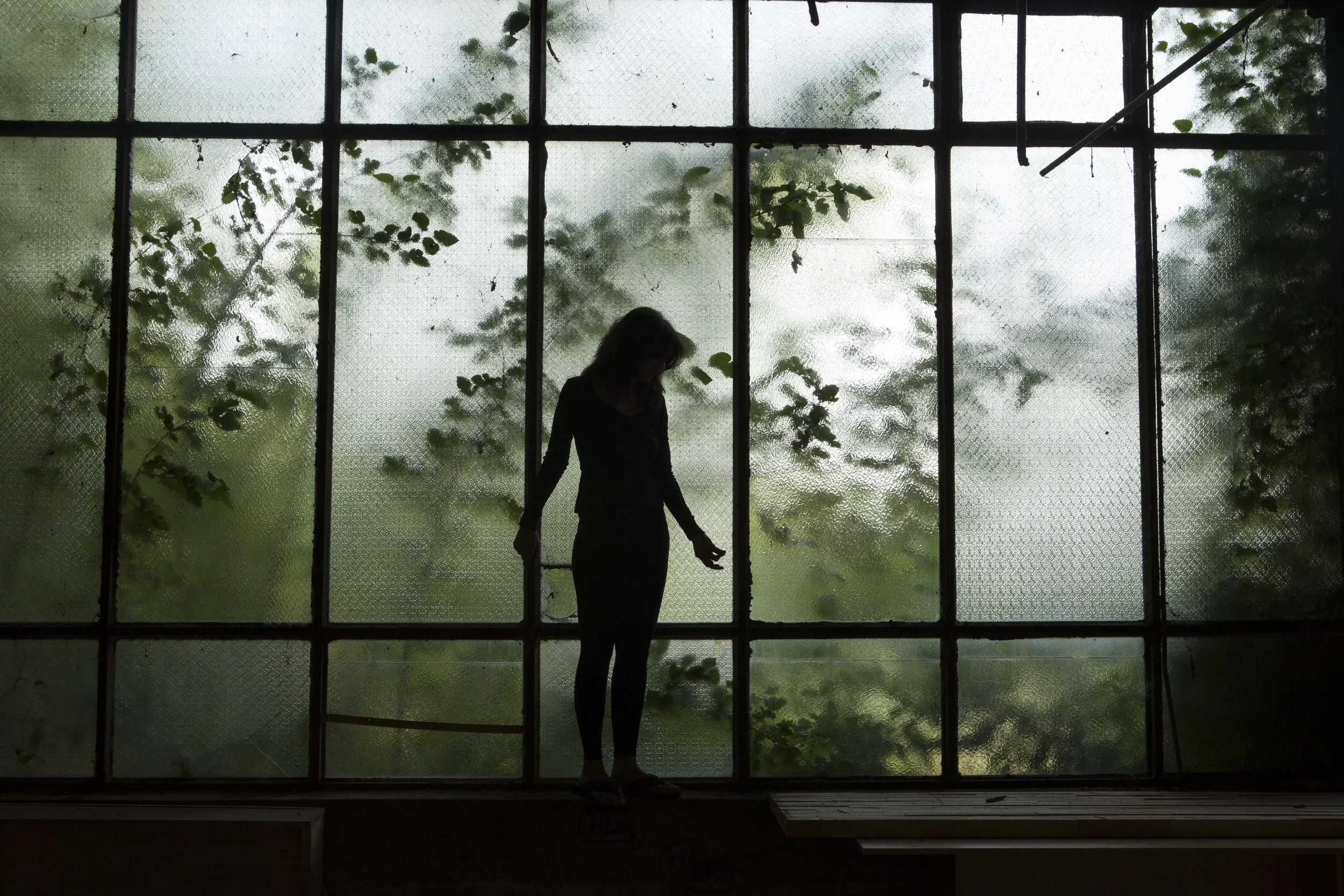 Serbian Artist Anica Vucetic filming in Agora